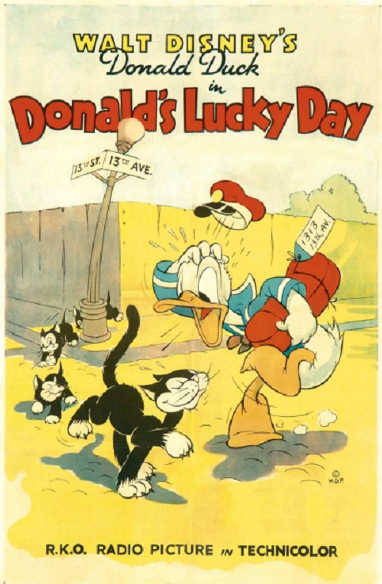 Pôster de Donald's Lucky Day