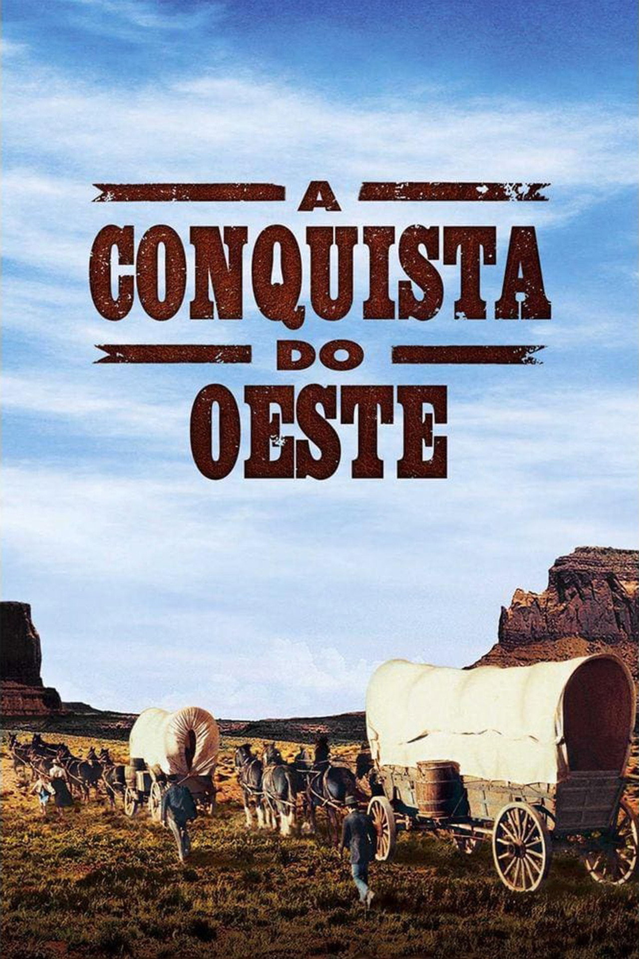 Pôster de A Conquista do Oeste