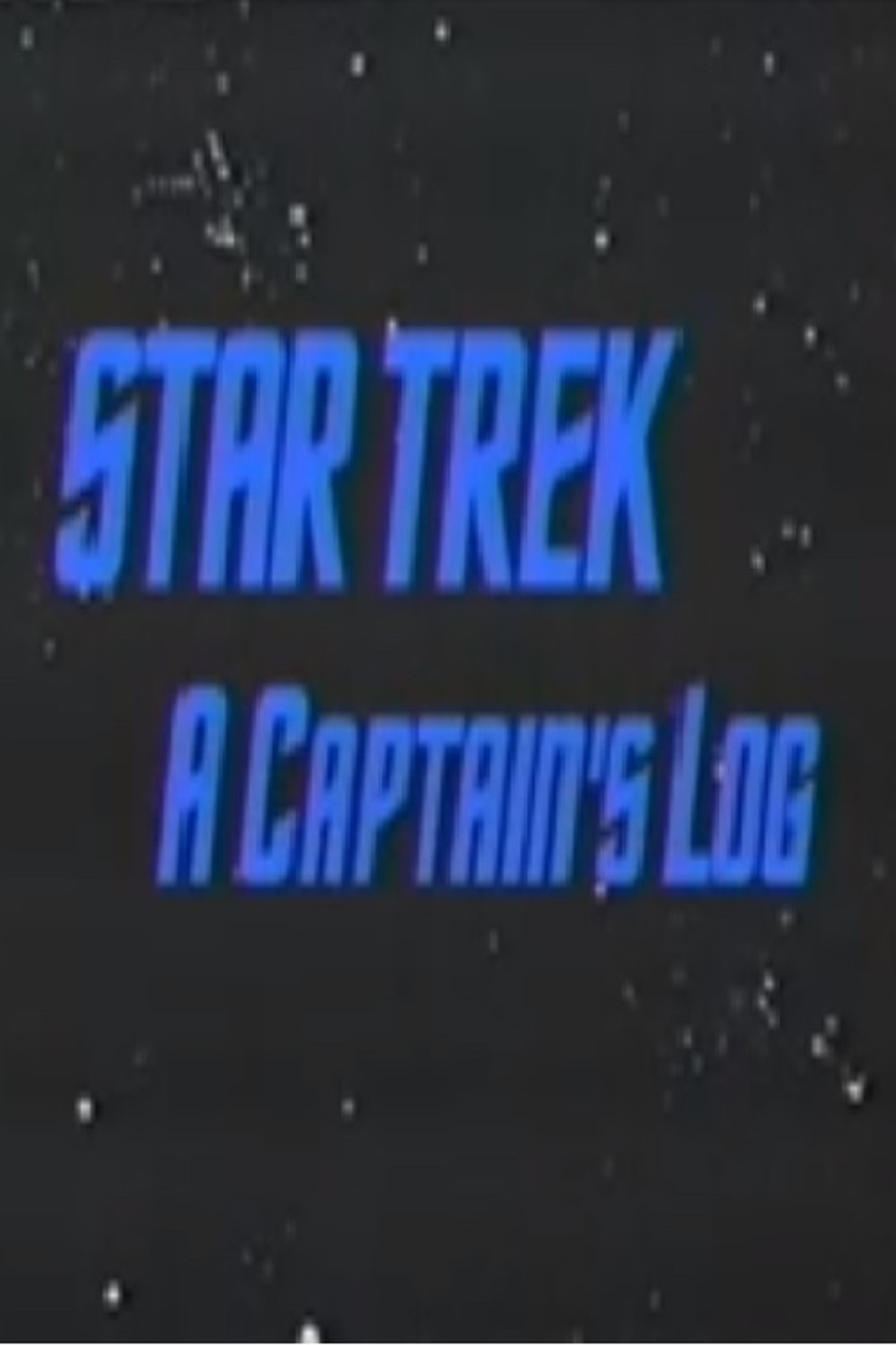 Pôster de Star Trek: A Captain's Log