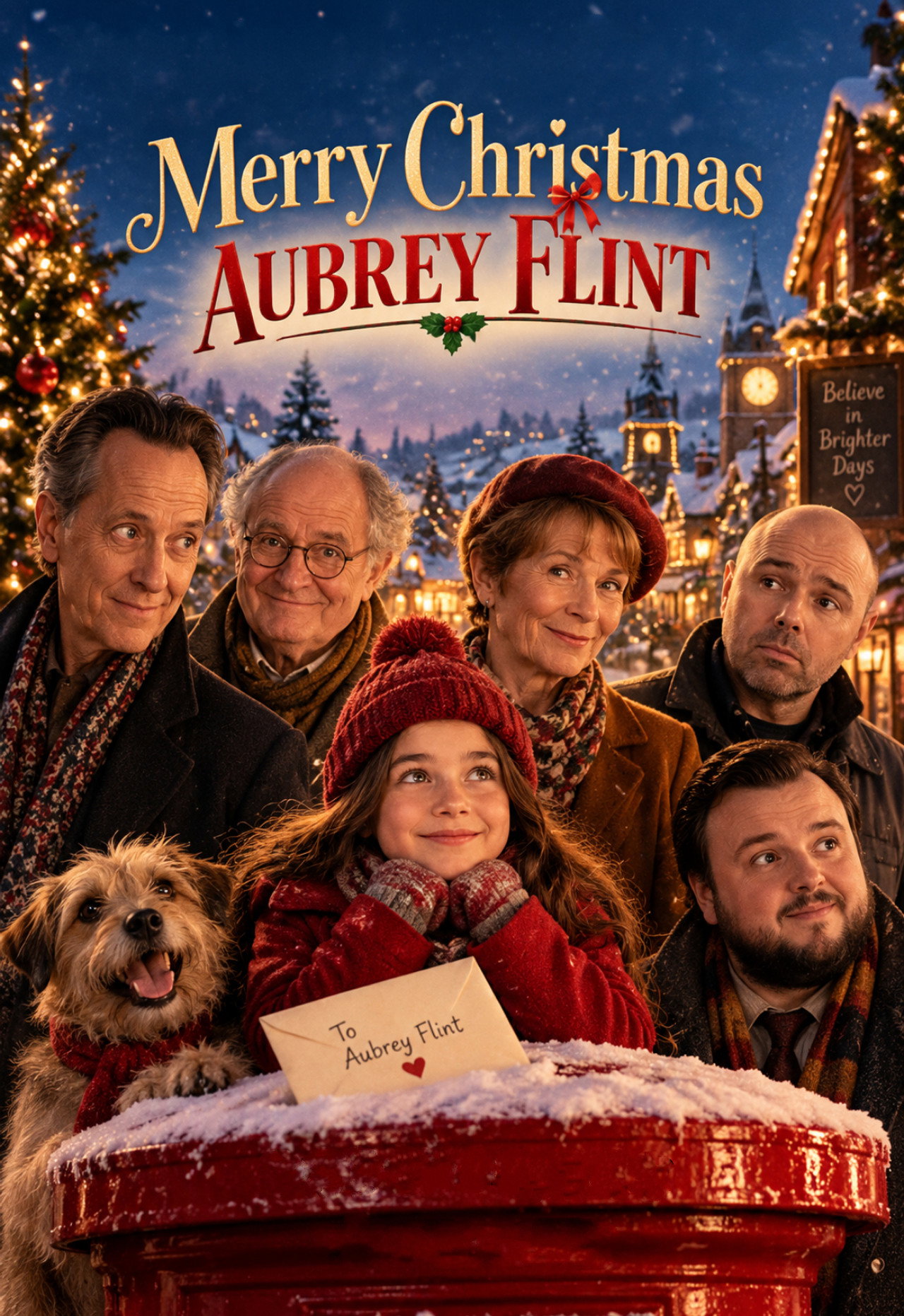 Pôster de Merry Christmas Aubrey Flint