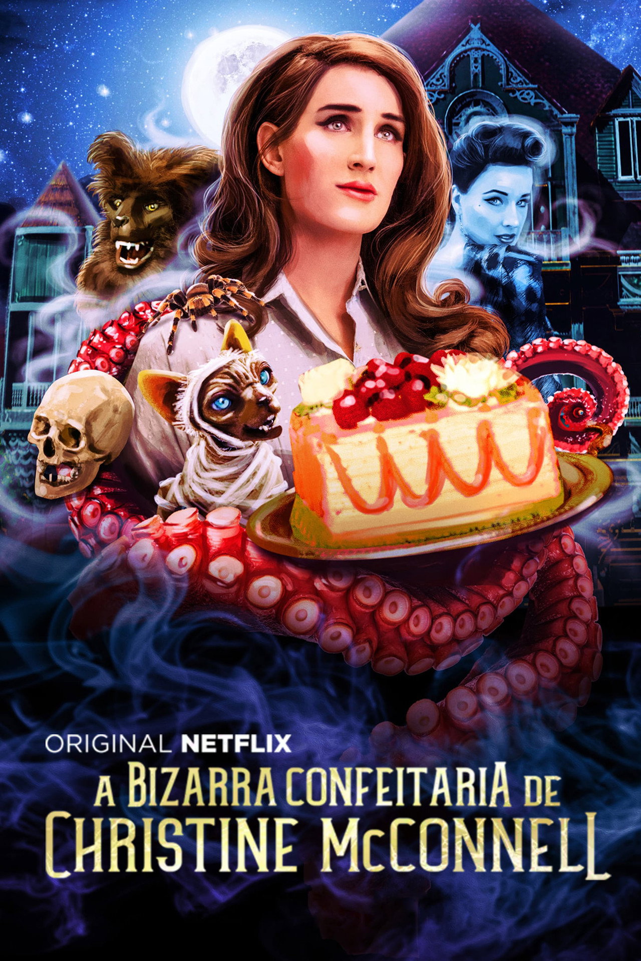 Pôster de A Bizarra Confeitaria de Christine McConnell