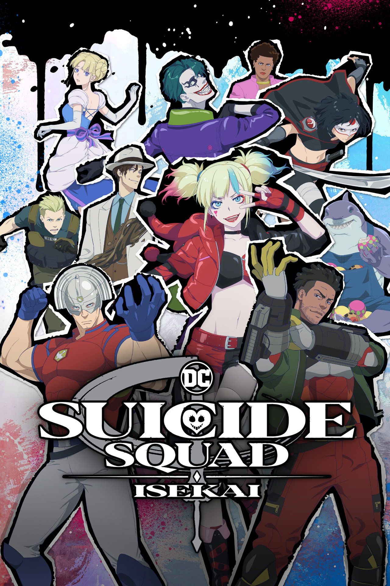 Pôster de Suicide Squad Isekai