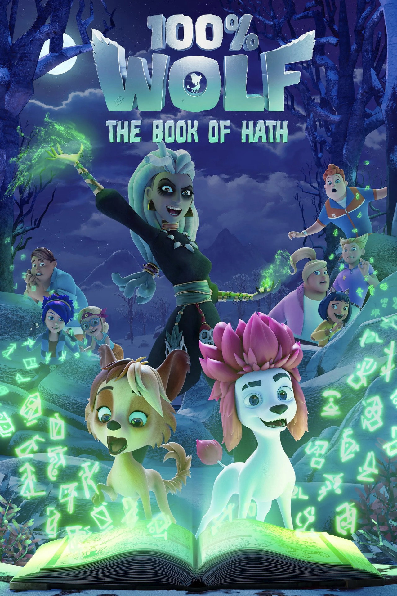 Pôster de 100% Wolf: The Book of Hath