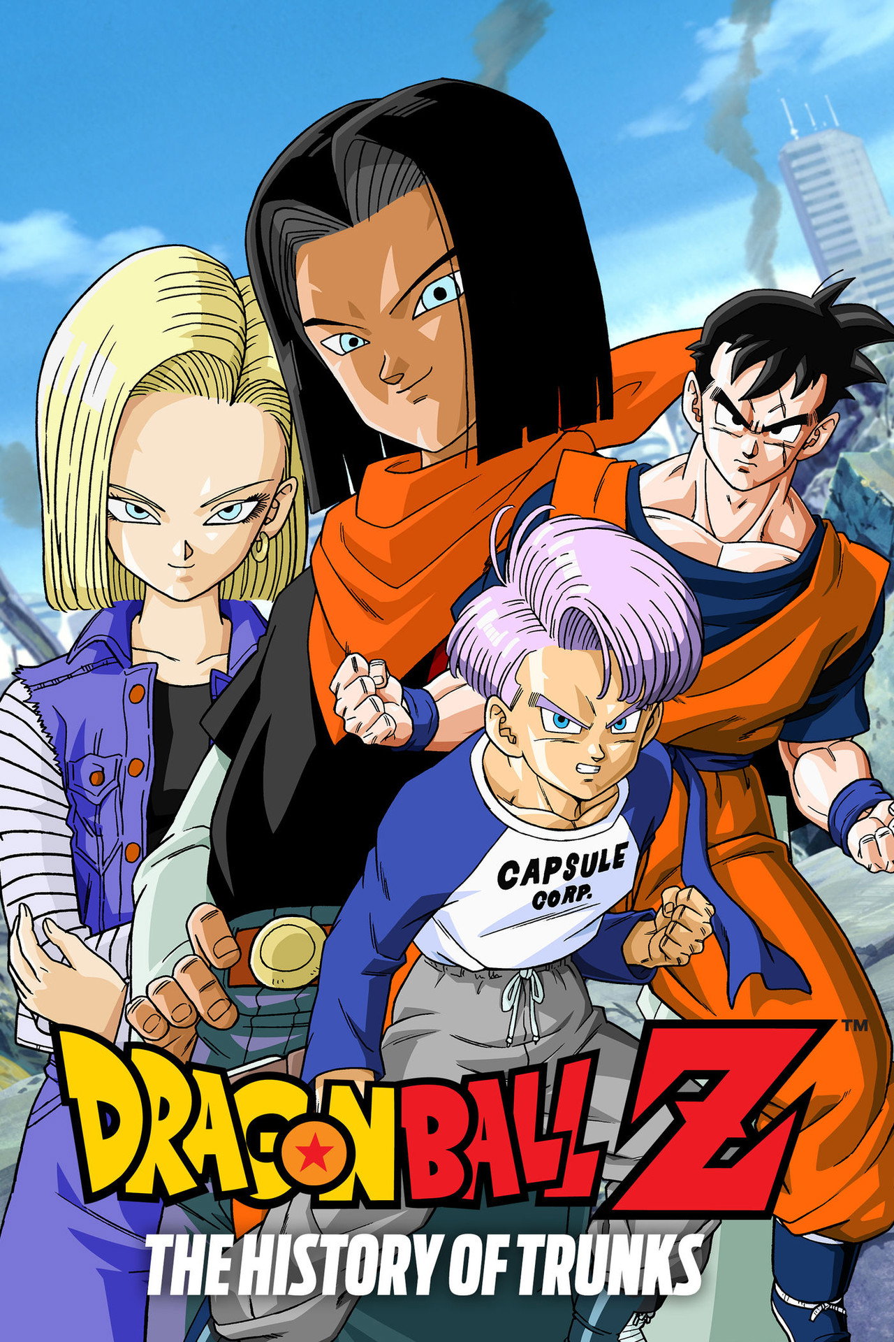 Pôster de Dragon Ball Z: The History of Trunks