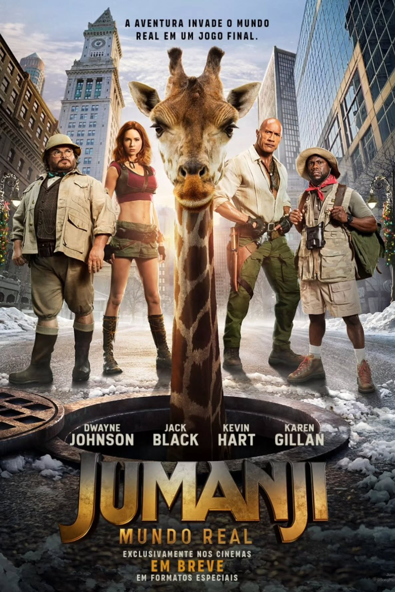 Pôster de Jumanji: Mundo Real