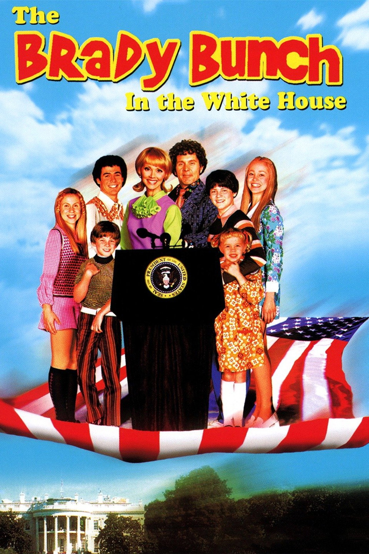 Pôster de The Brady Bunch in the White House