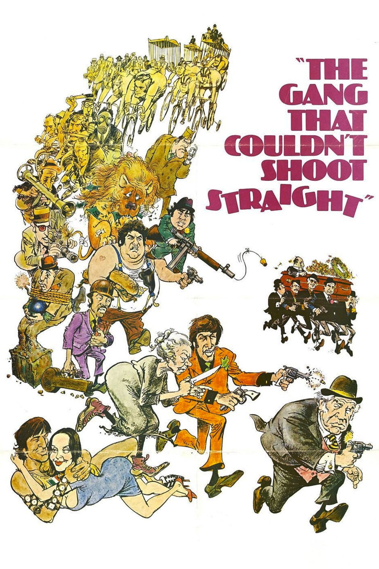 Pôster de The Gang That Couldn't Shoot Straight