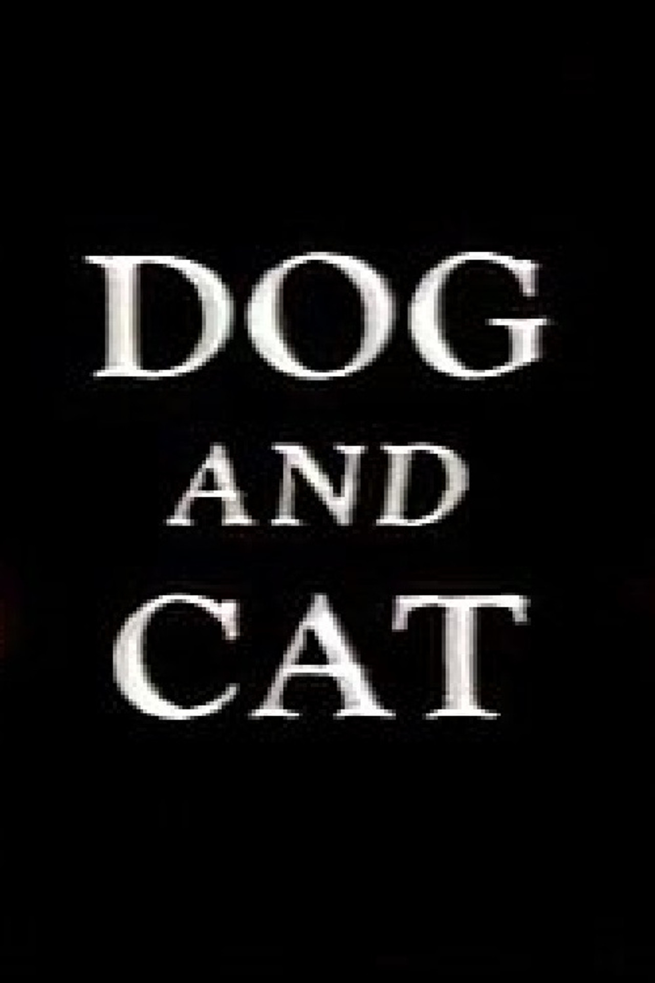 Pôster de Dog and Cat