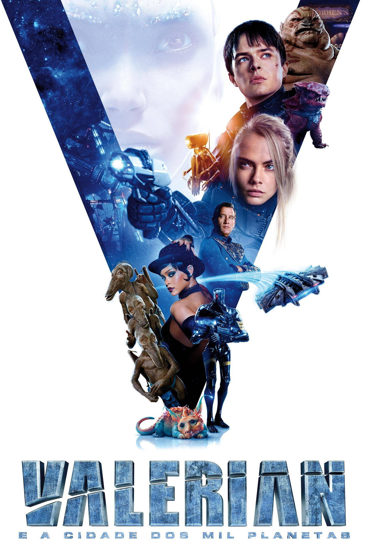 Pôster de Valerian e a Cidade dos Mil Planetas