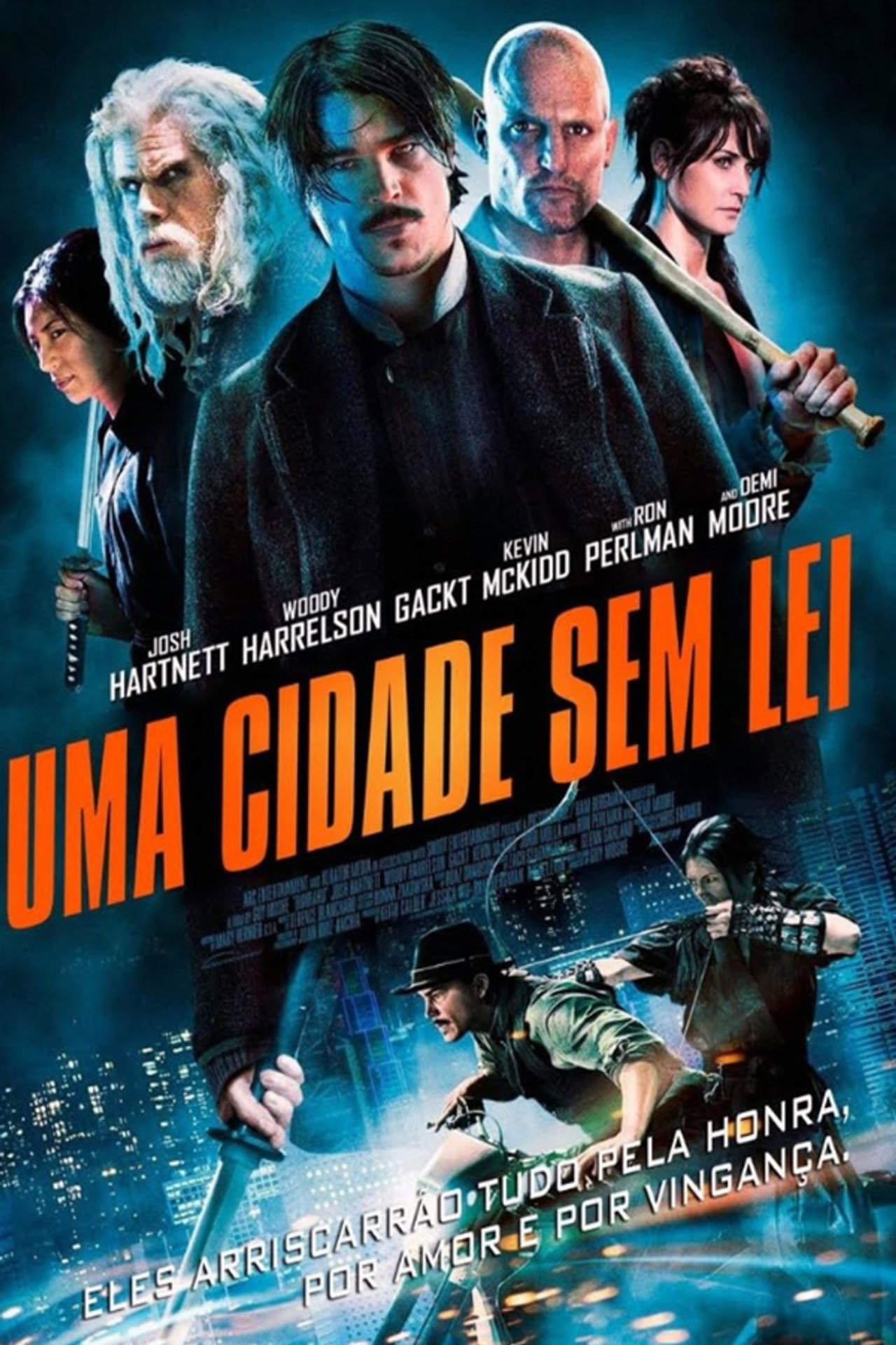 Pôster de Uma Cidade Sem Lei