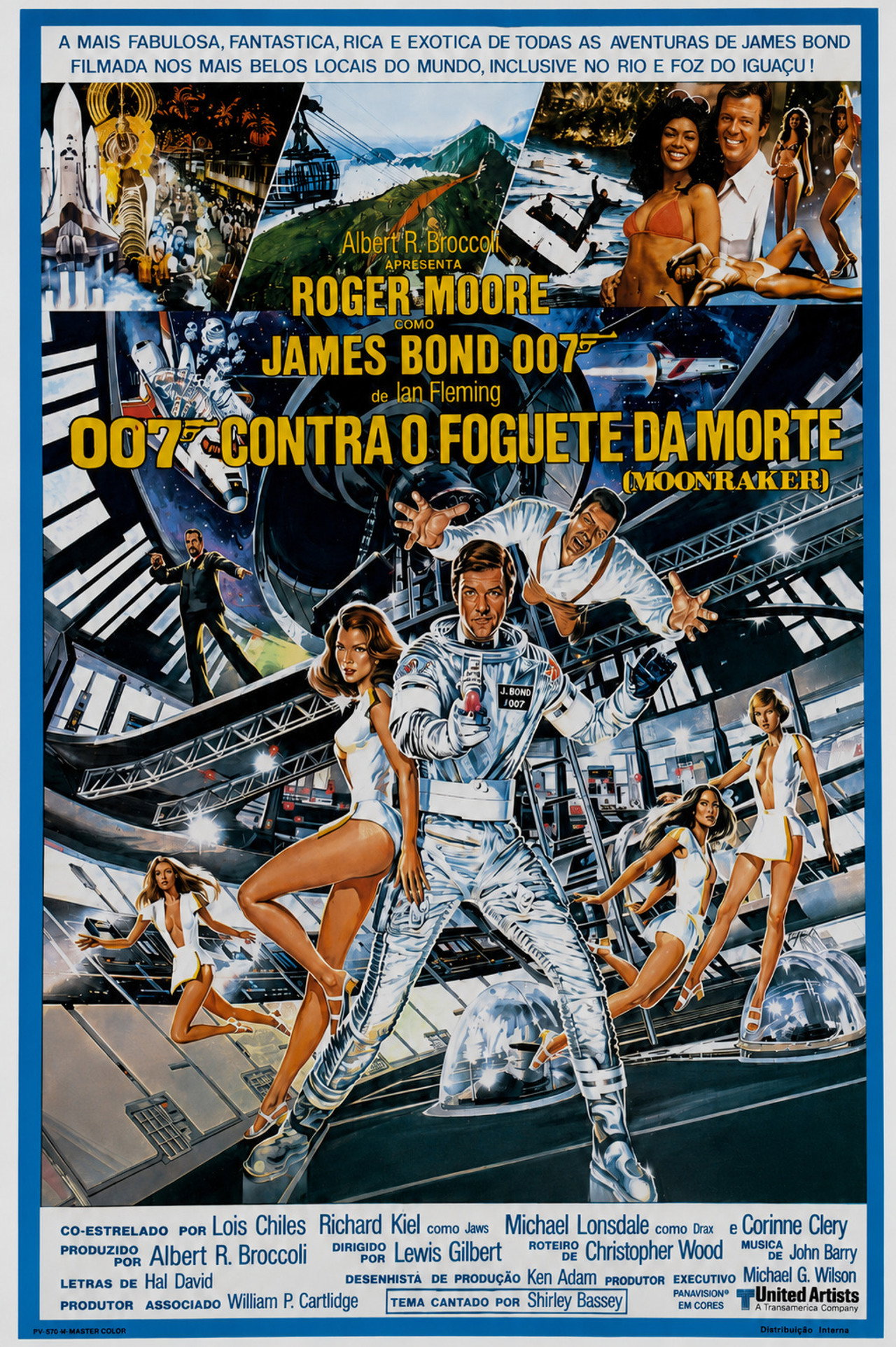 Pôster de 007 Contra o Foguete da Morte