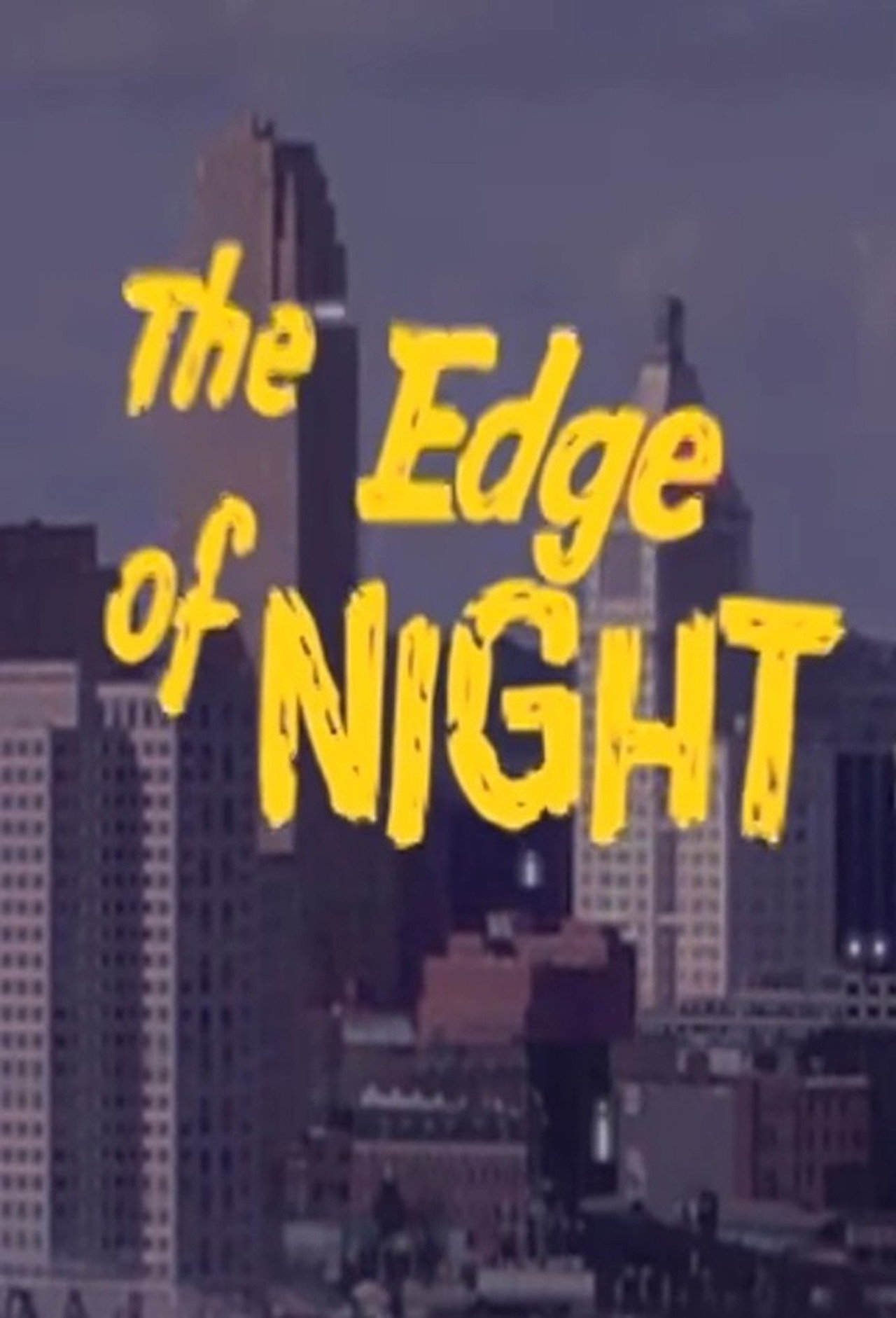 Pôster de The Edge of Night