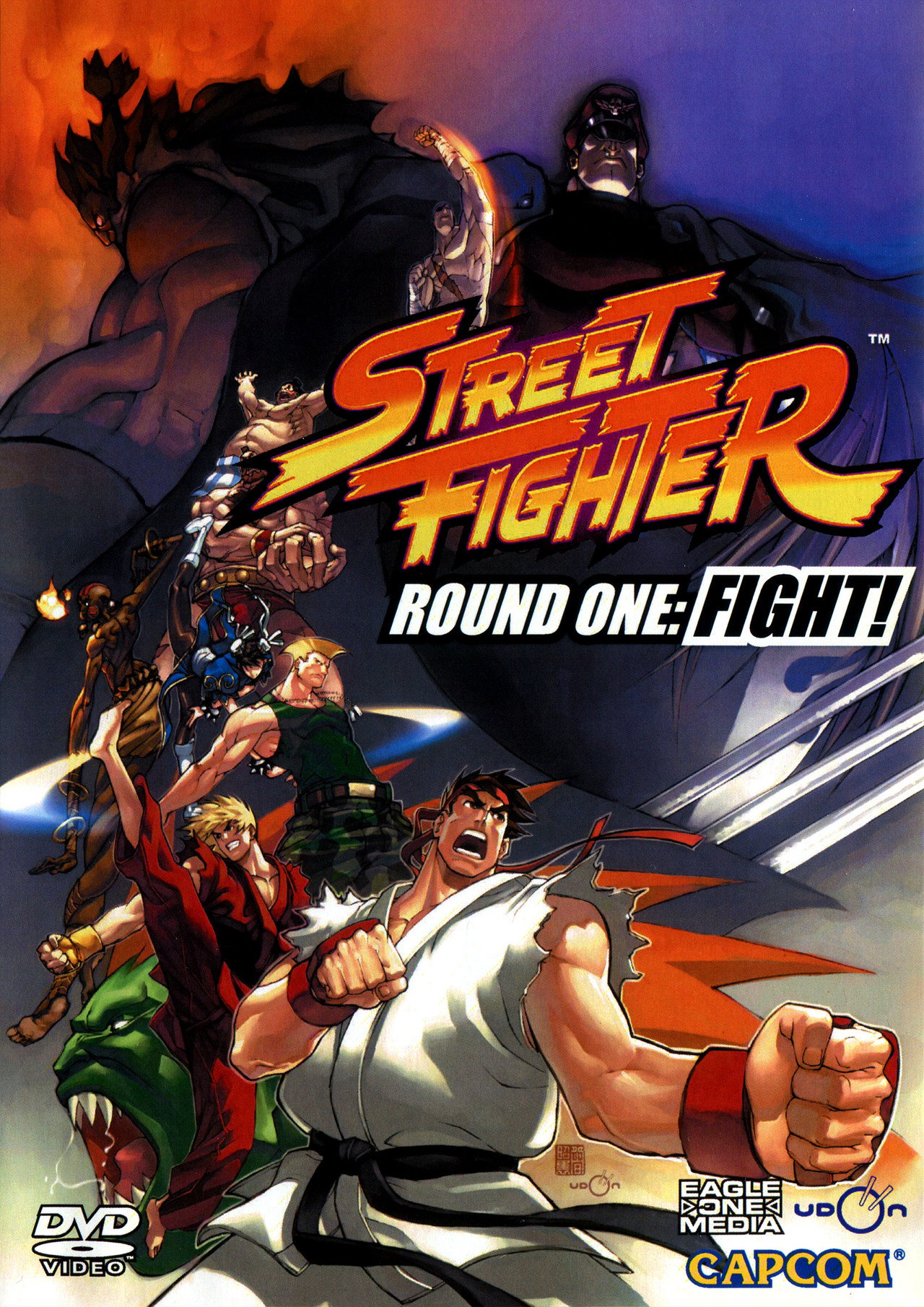 Pôster de Street Fighter Round One: FIGHT!