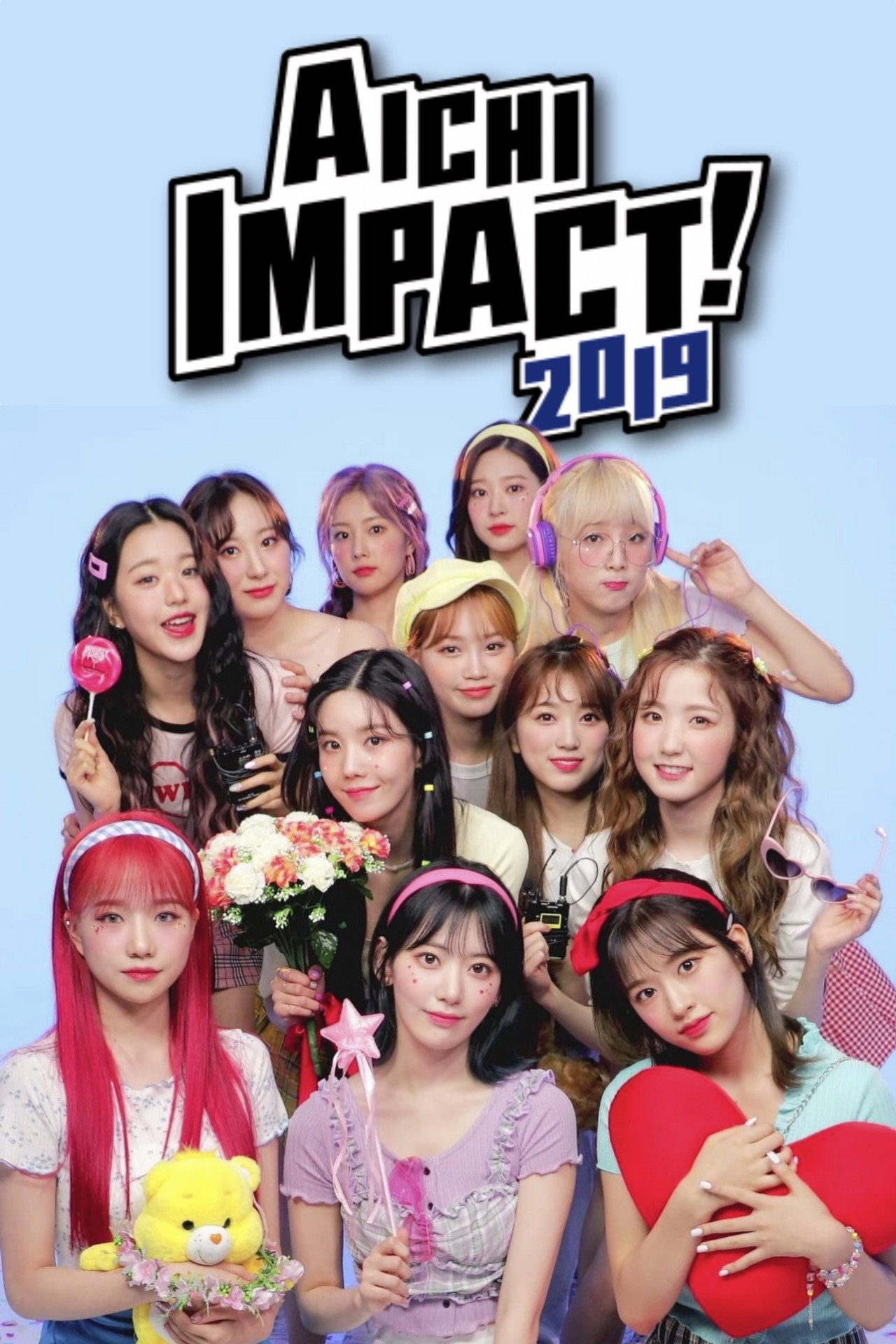 Pôster de IZ*One @ AICHI IMPACT! 2019 KPOP FESTIVAL