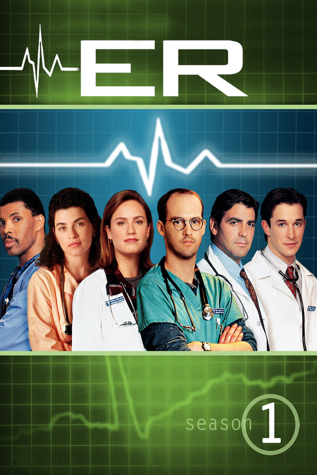 Pôster de ER: Plantão Médico