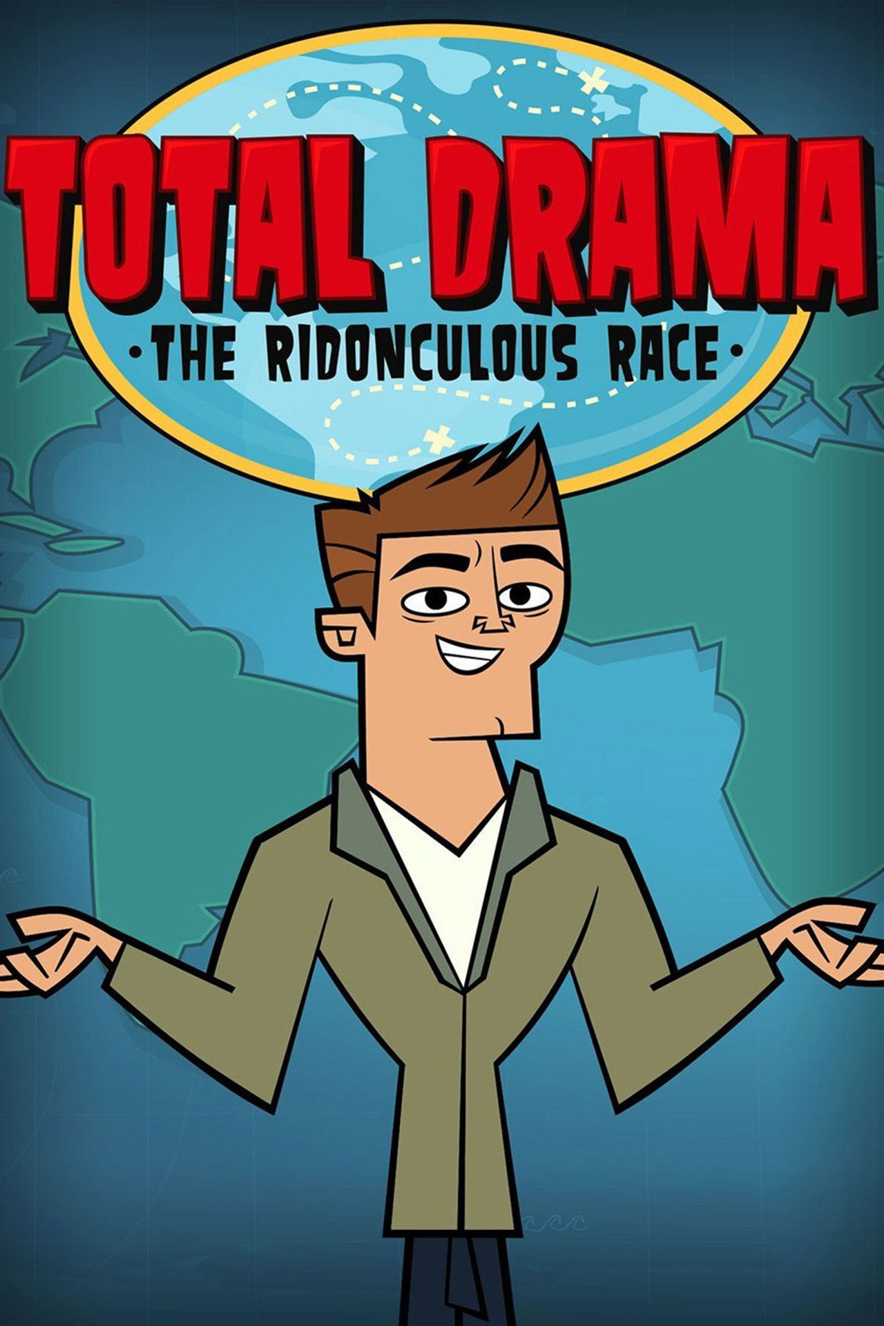 Pôster de Total Drama Apresenta: A Corrida Alucinante
