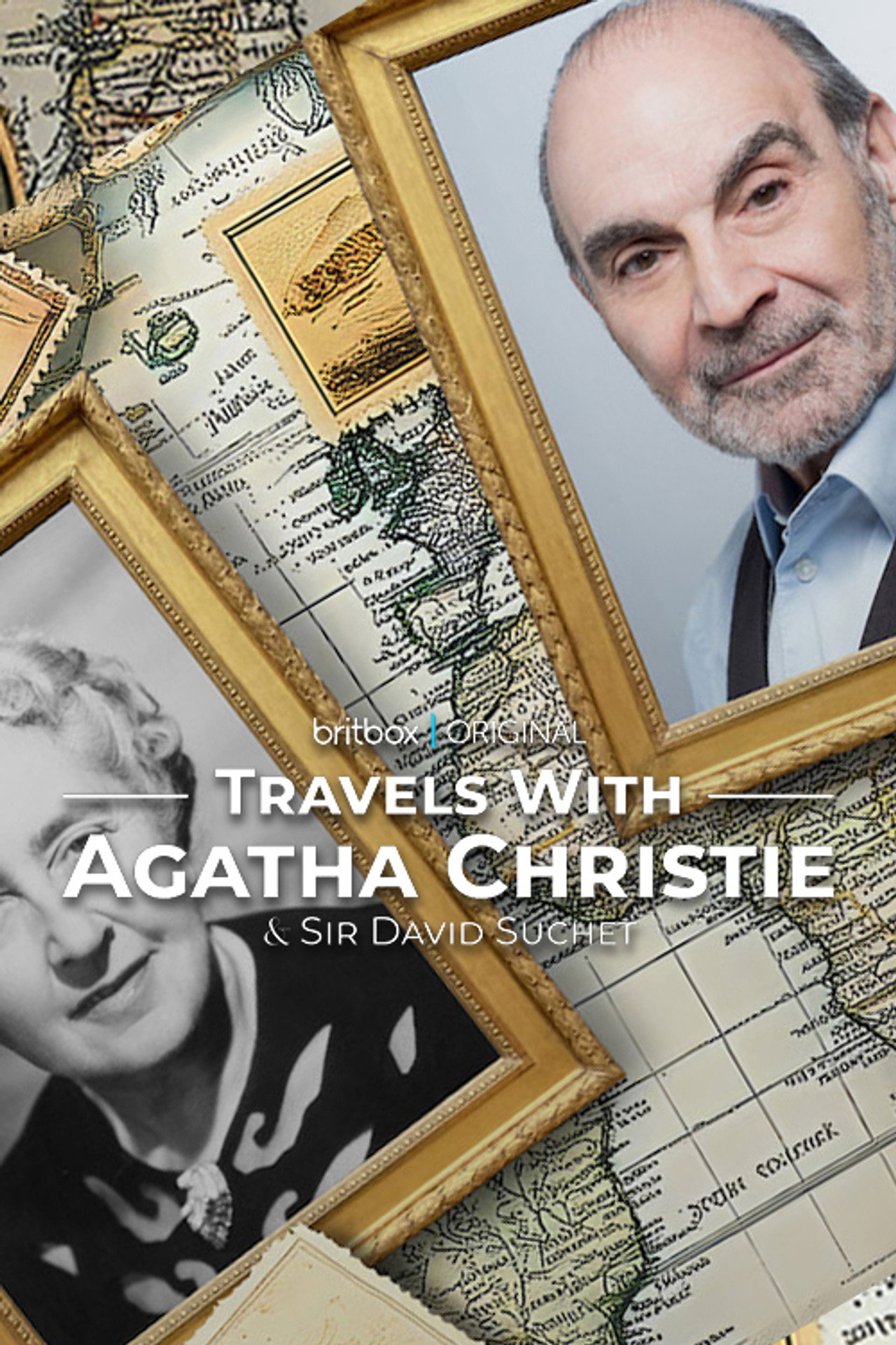 Pôster de Travels with Agatha Christie & Sir David Suchet