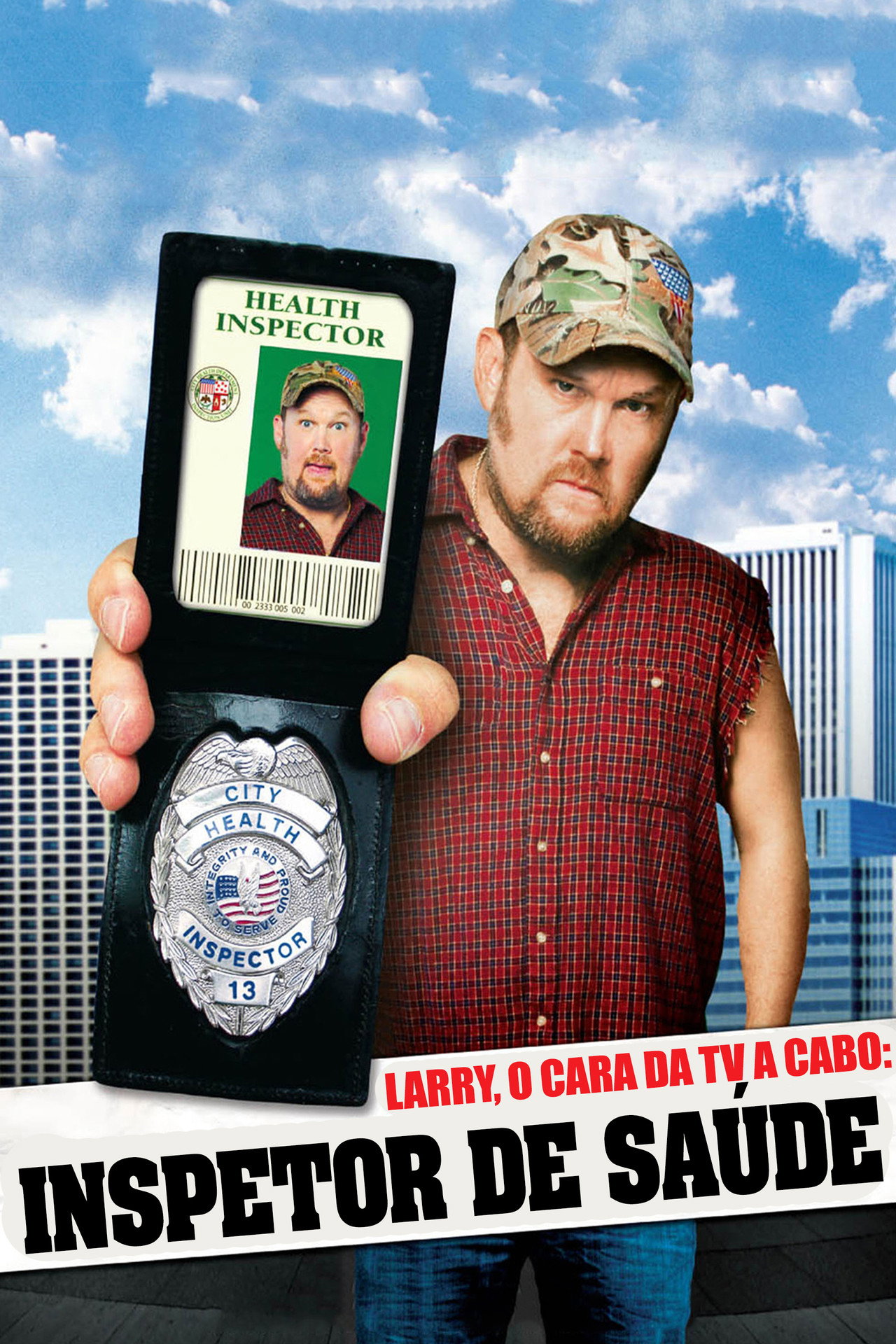 Pôster de Larry o Cara da Tv a Cabo: Inspetor de Saúde