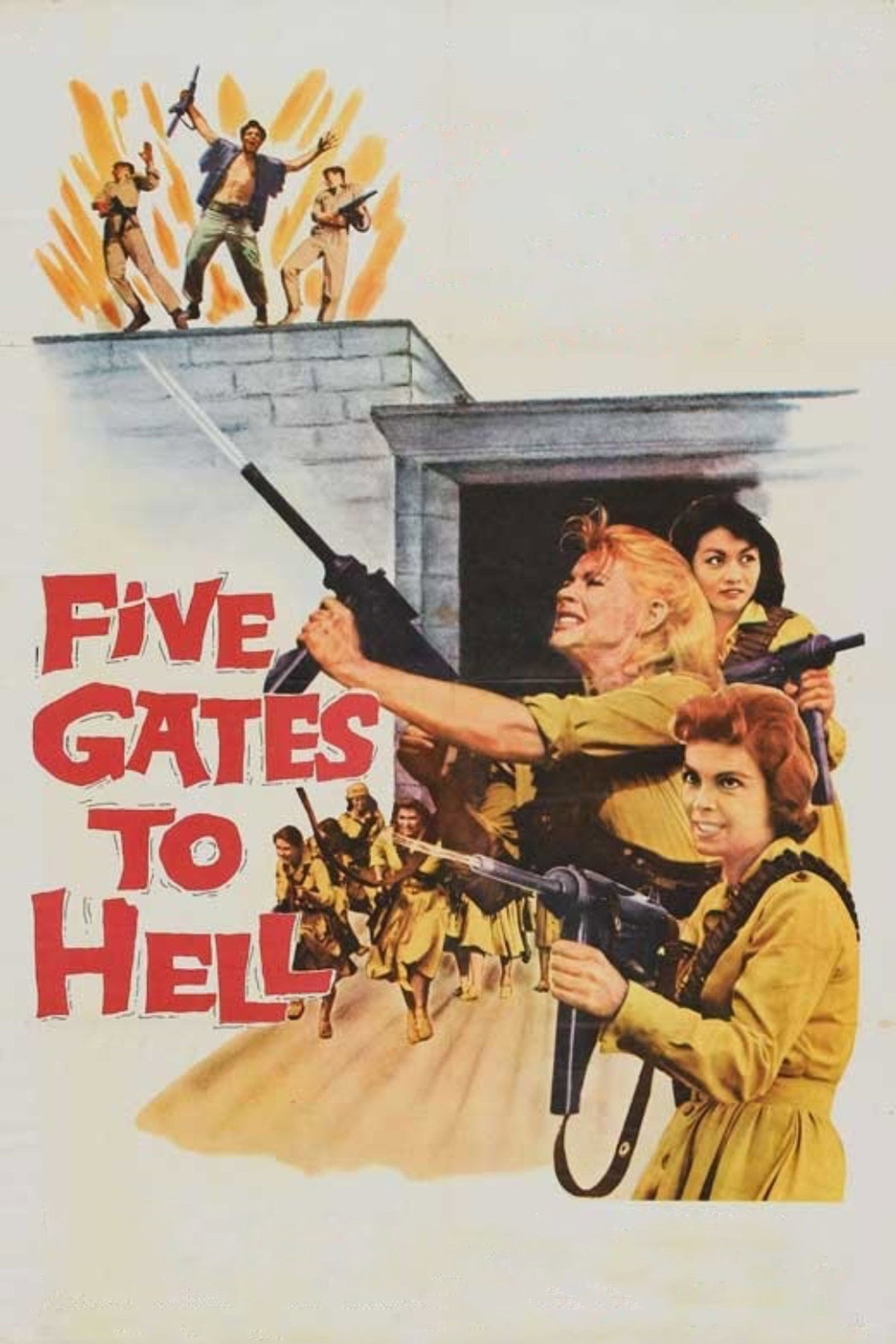 Pôster de Five Gates to Hell