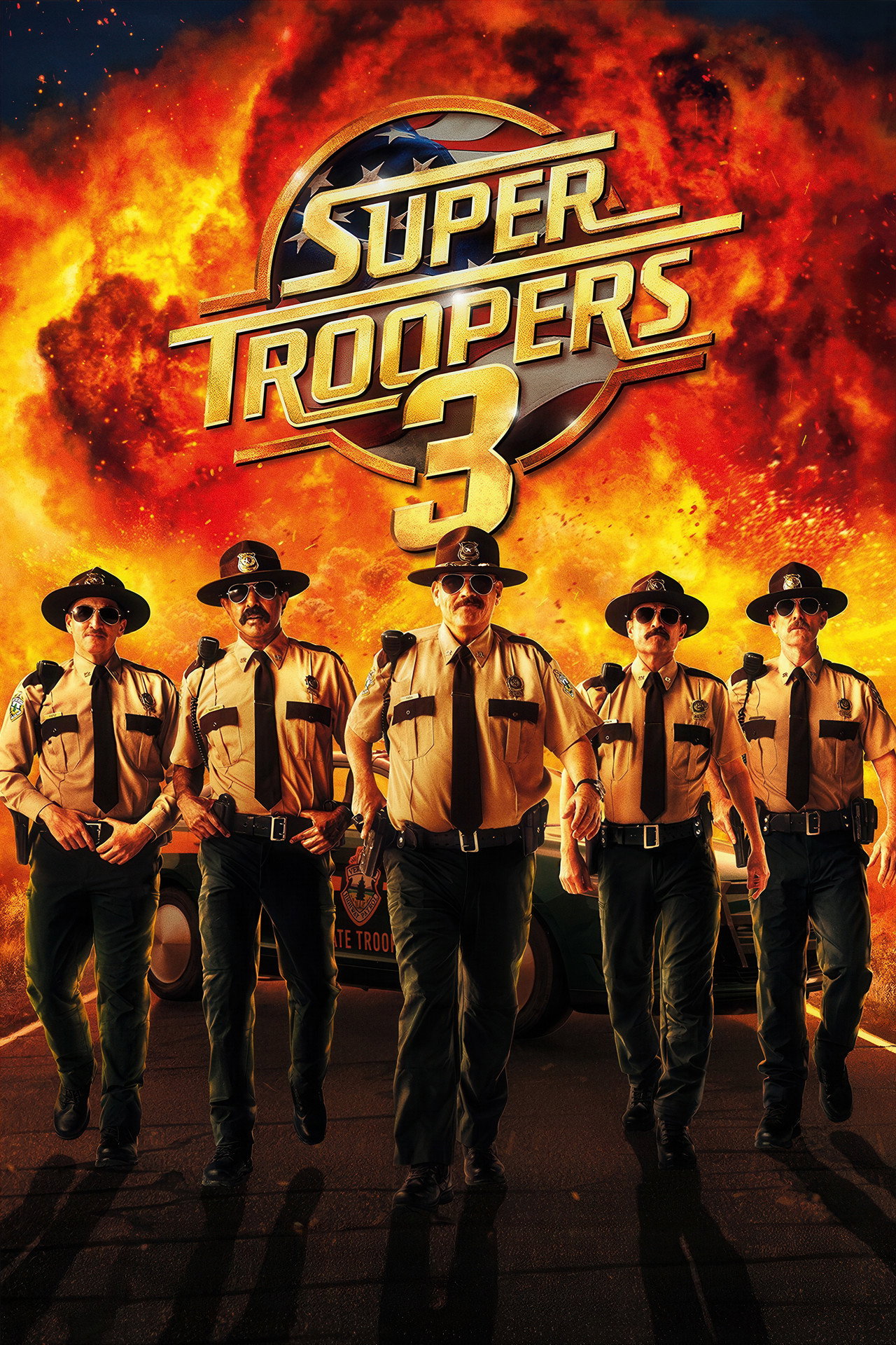 Pôster de Super Troopers 3
