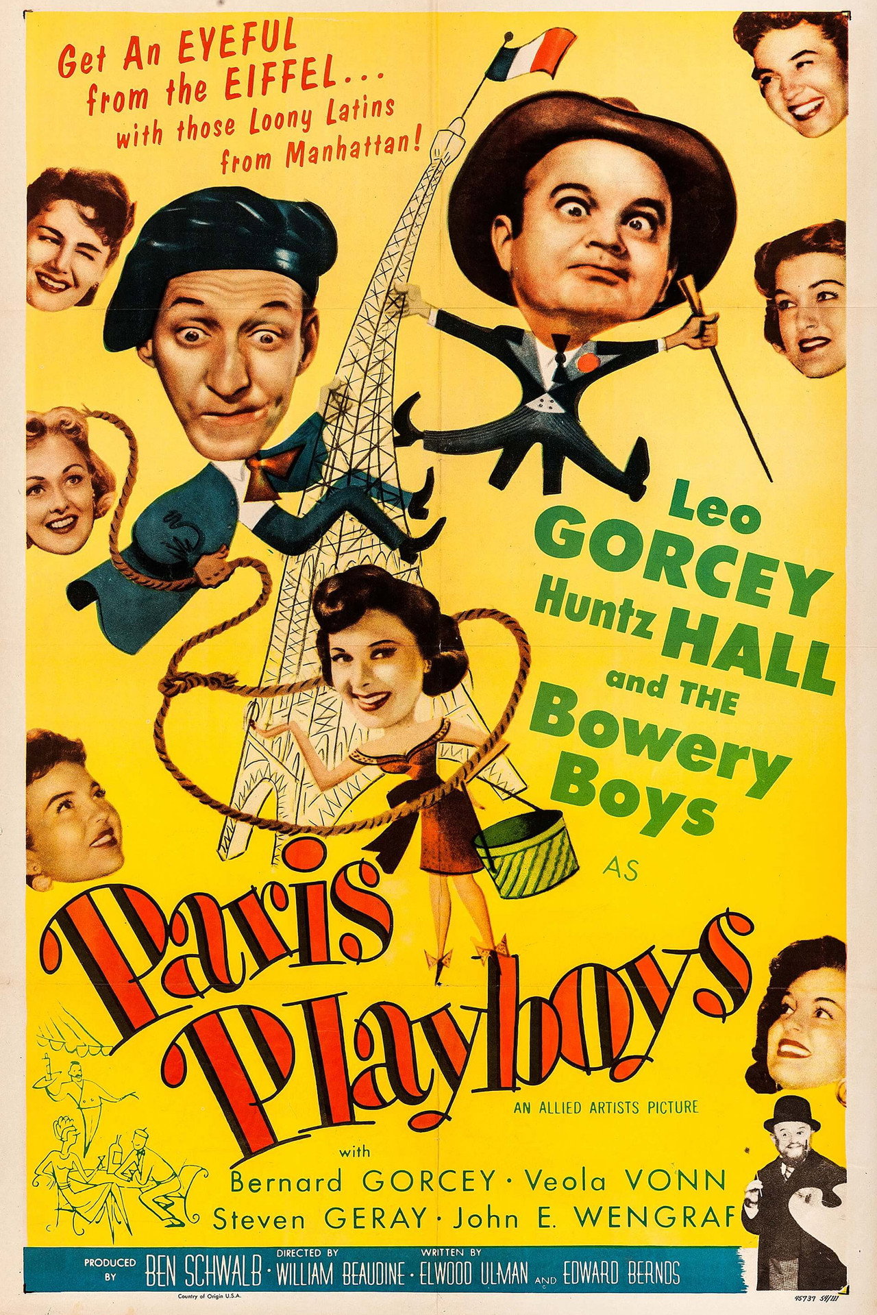 Pôster de Paris Playboys