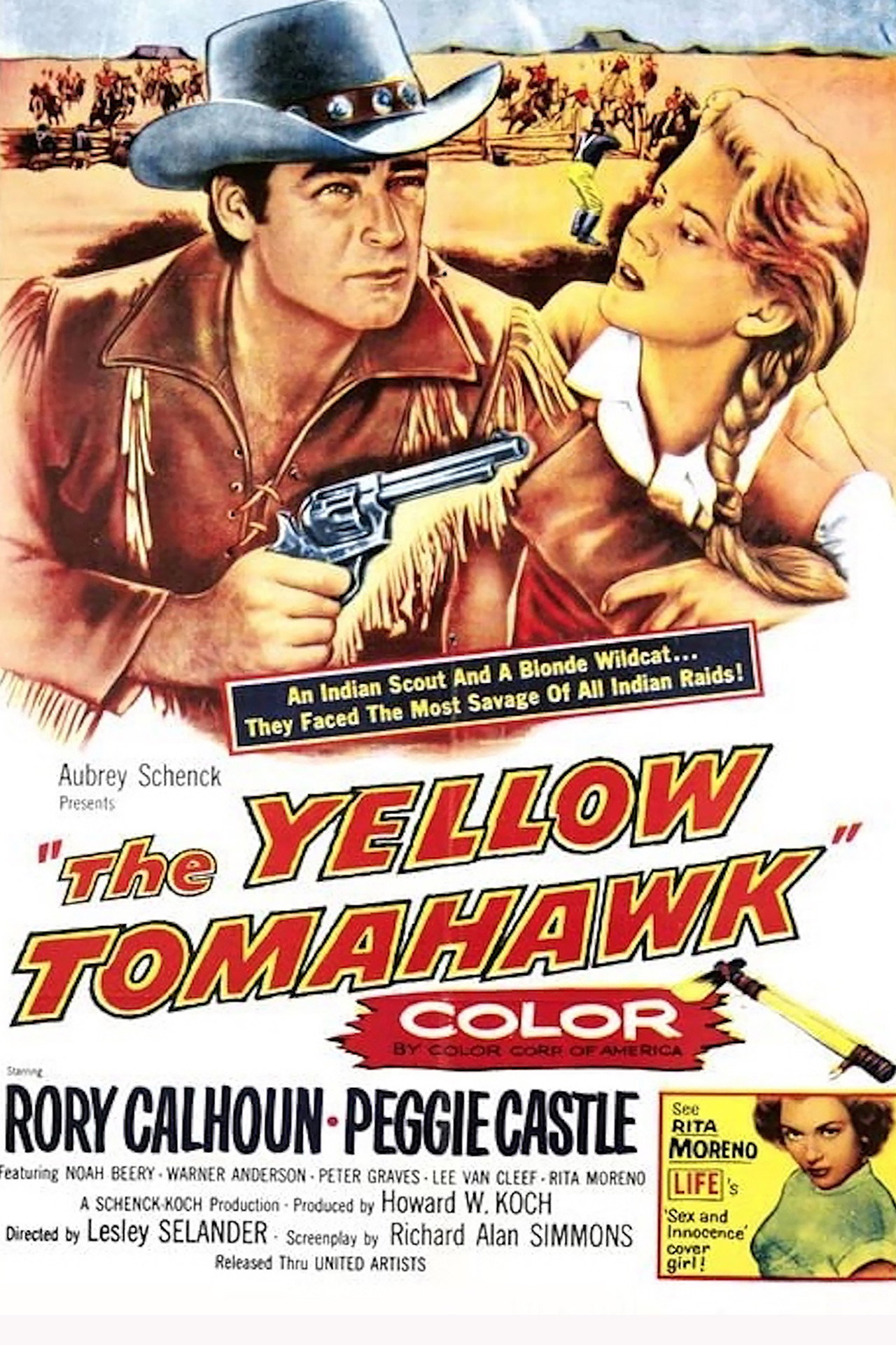 Pôster de The Yellow Tomahawk