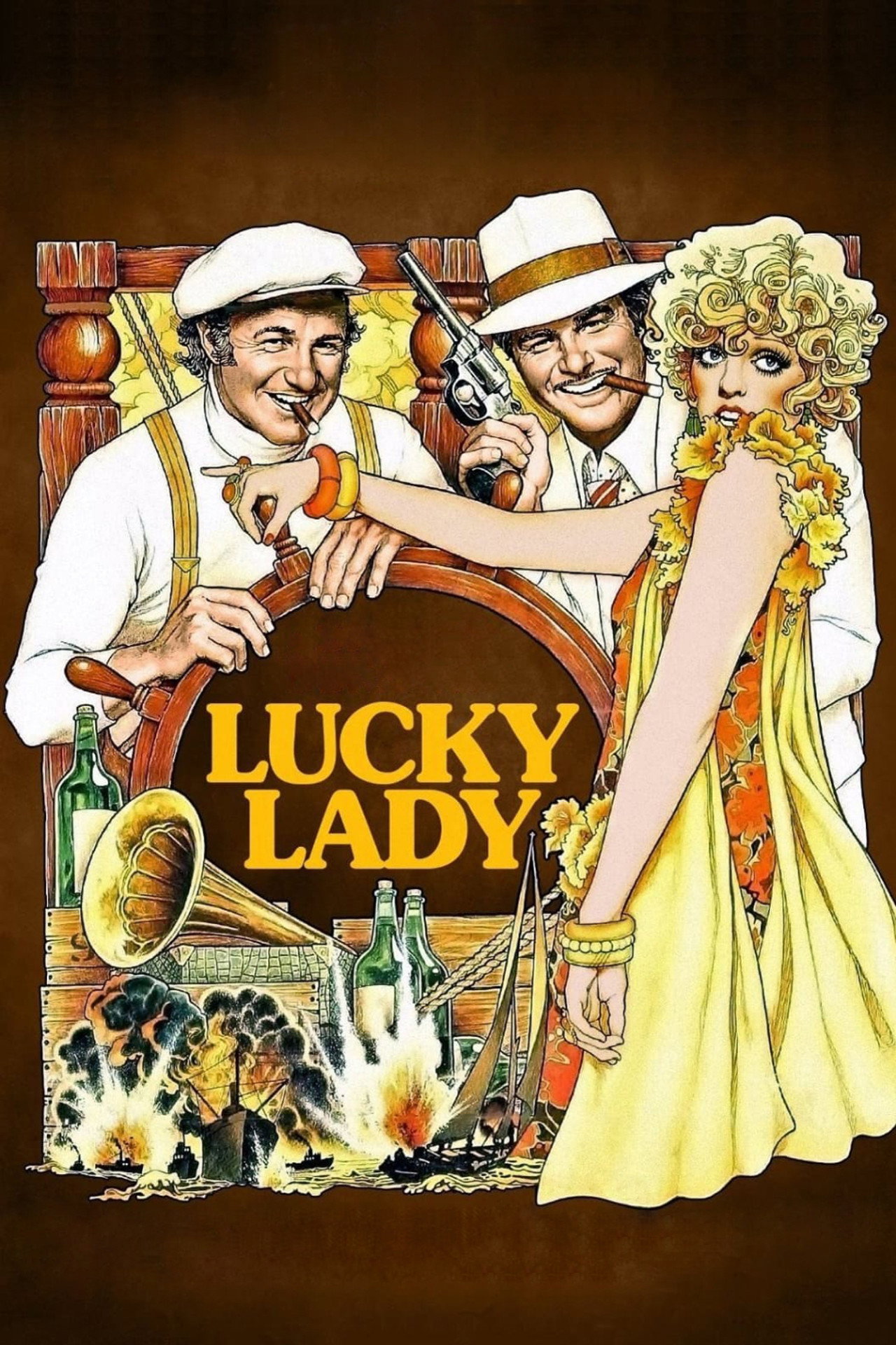 Pôster de Os Aventureiros do Lucky Lady