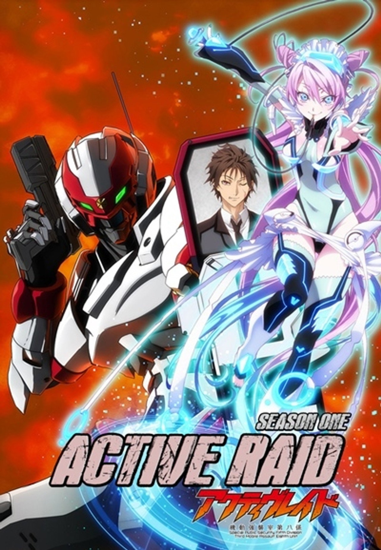Pôster de Active Raid: Kidou Kyoushuushitsu Dai Hachi Gakari