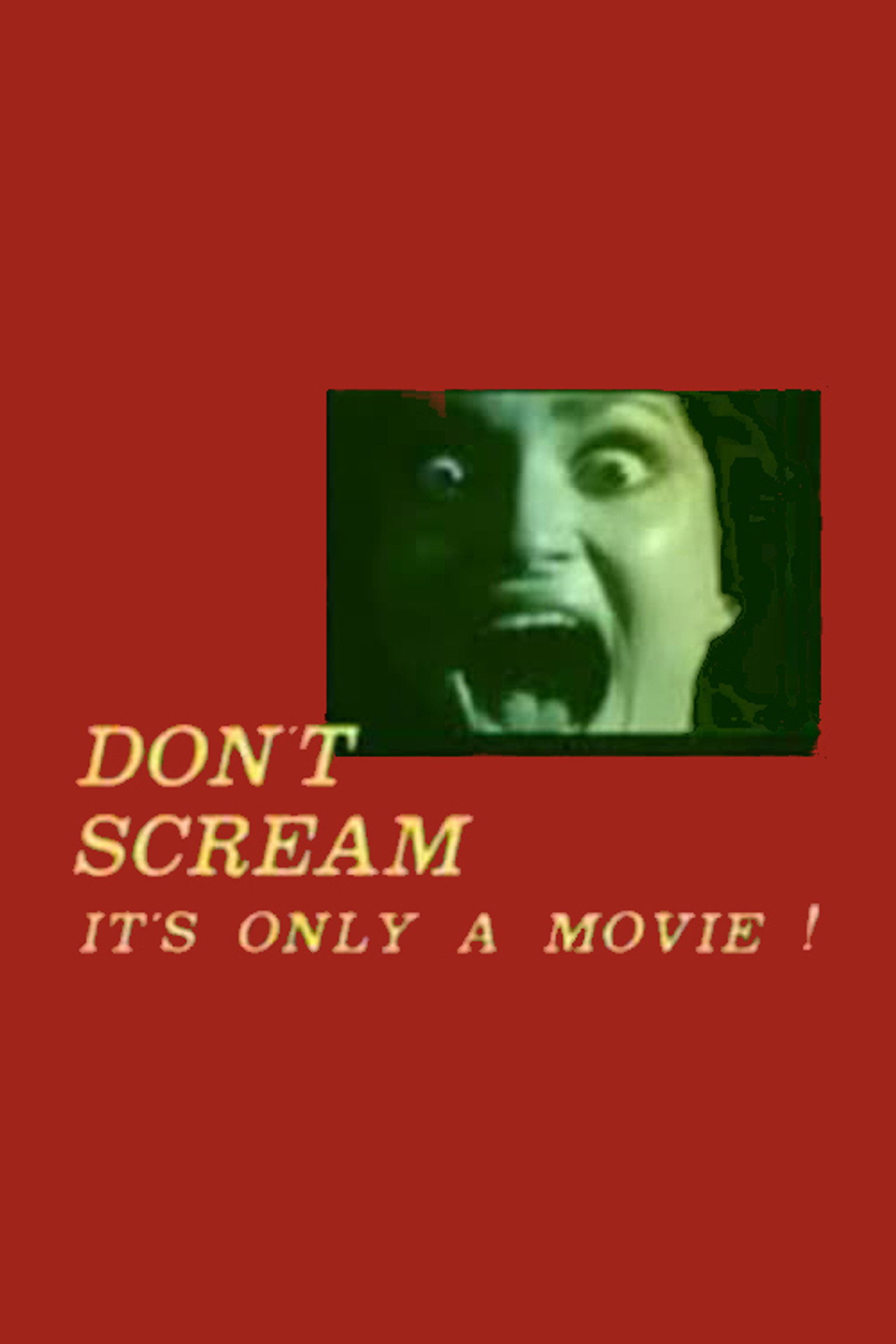 Pôster de Don't Scream: It's Only a Movie!