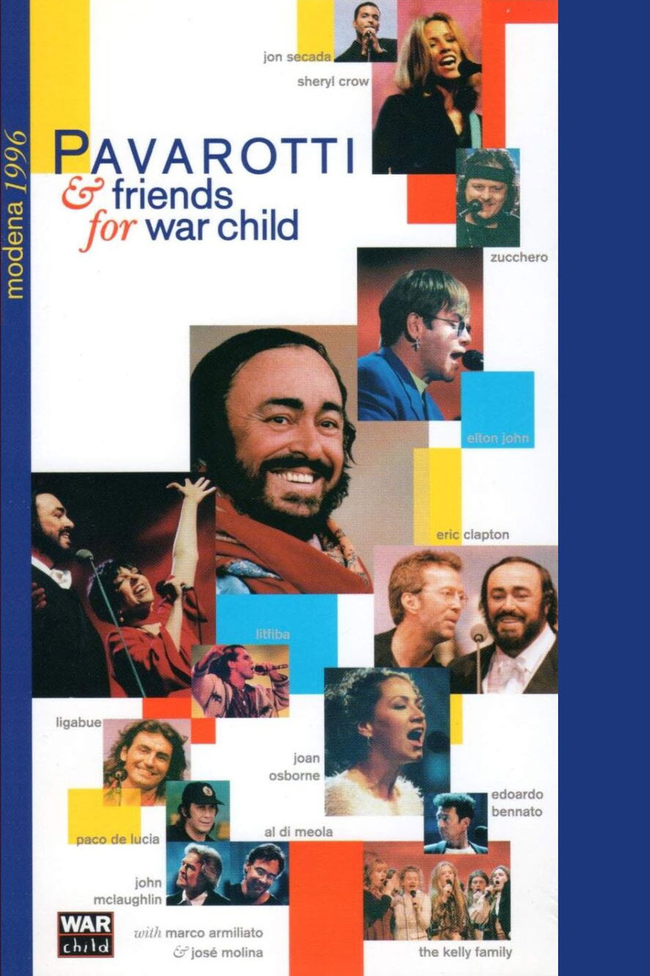 Pôster de Pavarotti & Friends 4 - For War Child
