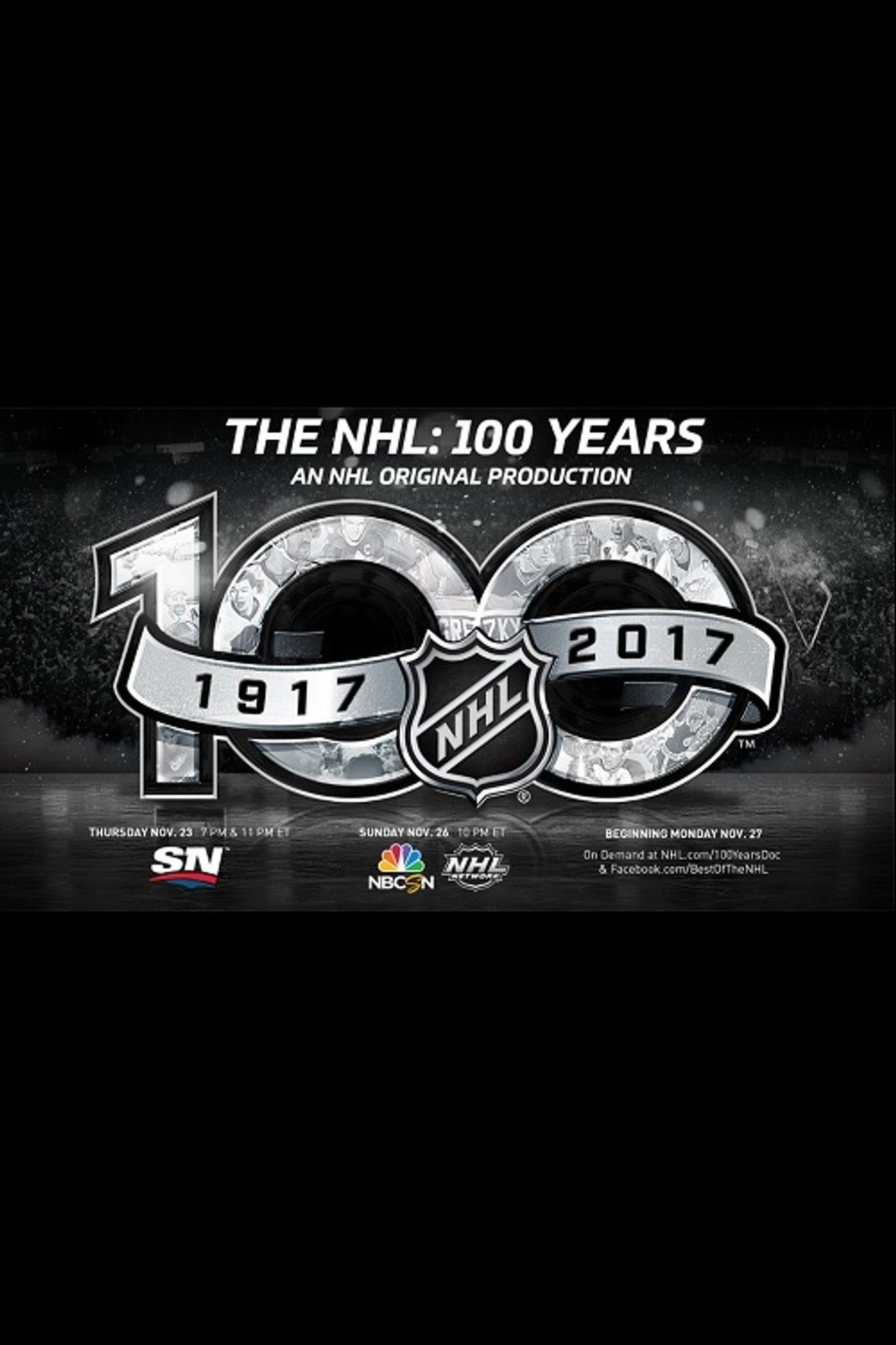 Pôster de The NHL: 100 Years