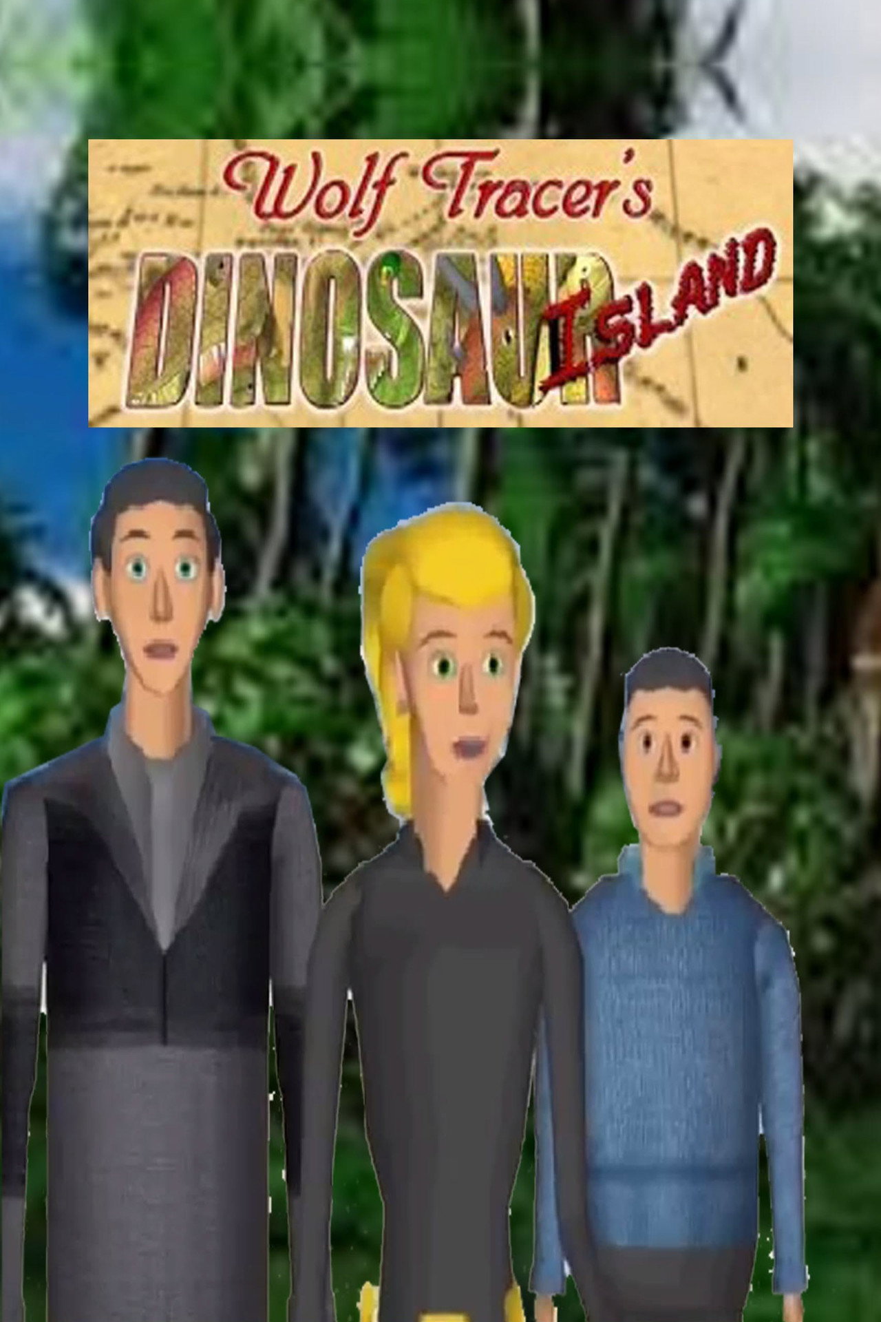 Pôster de Wolf Tracer's Dinosaur Island