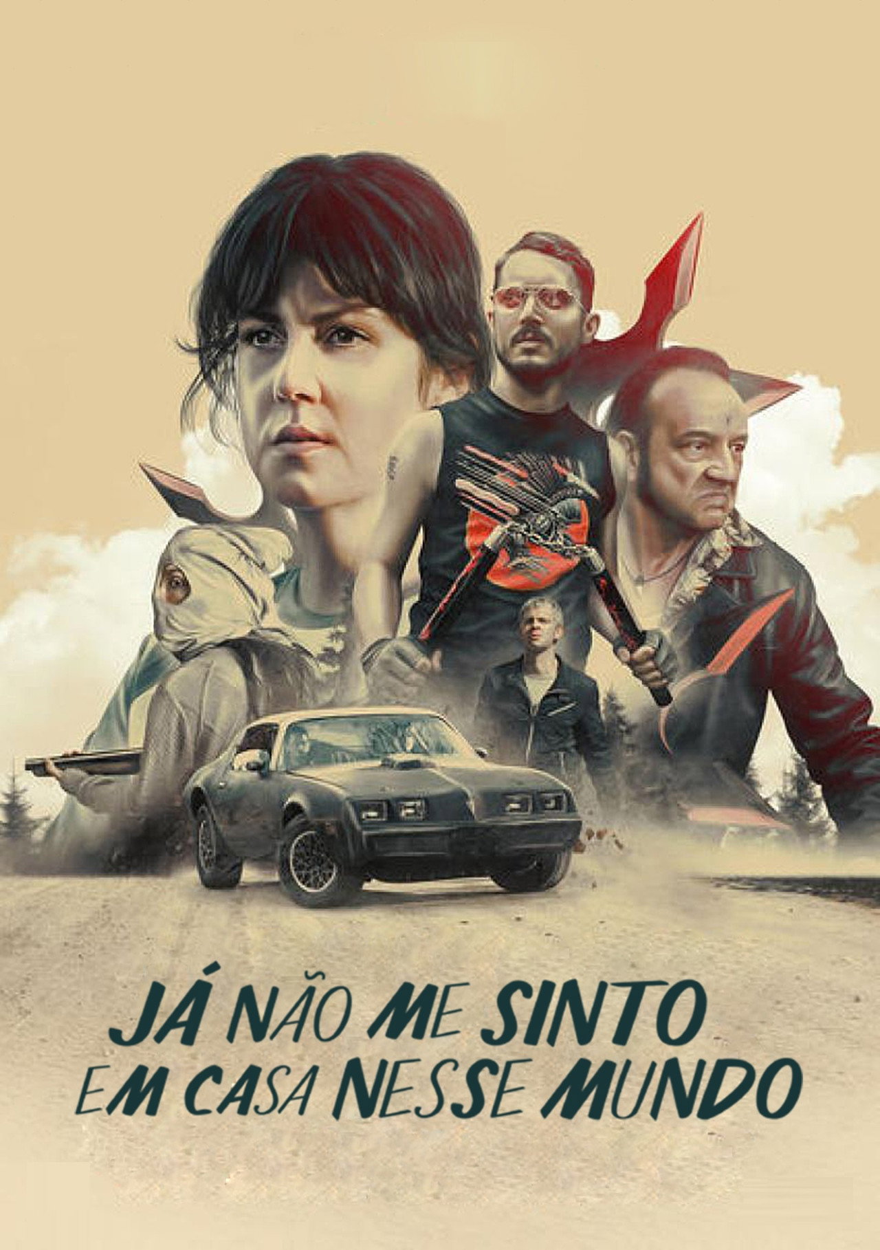 Pôster de Já Não Me Sinto em Casa Nesse Mundo