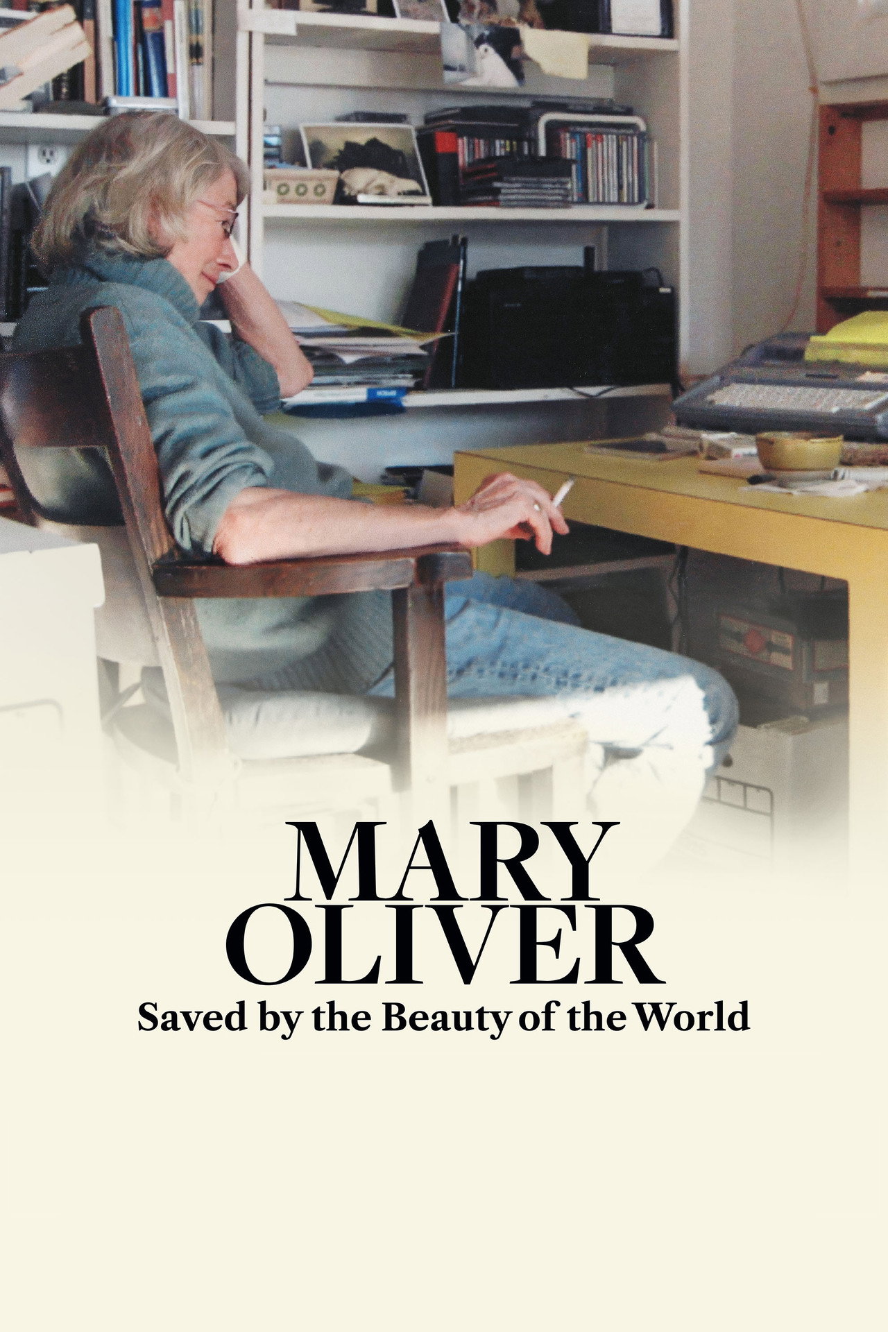 Pôster de Mary Oliver: Saved by the Beauty of the World