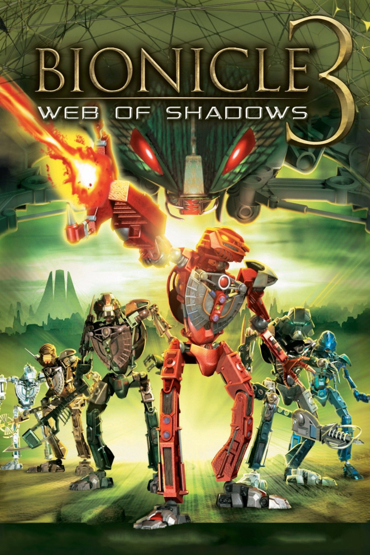 Pôster de Bionicle 3: Teia de Sombras
