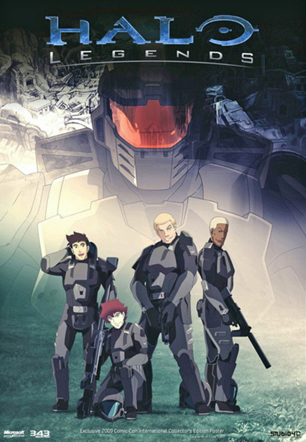 Pôster de Halo Legends
