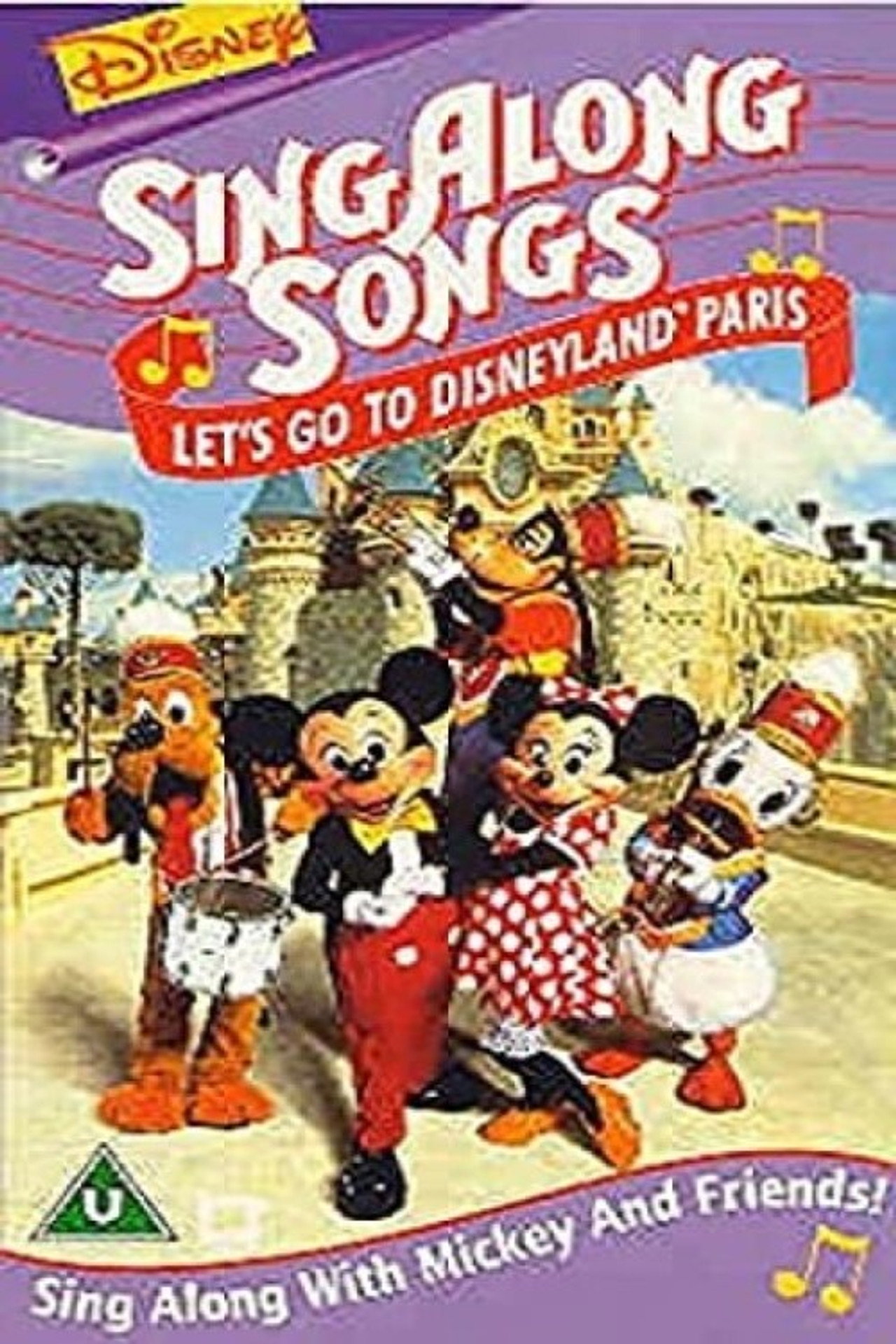 Pôster de Disney’s Sing-Along Songs: Let's Go To Disneyland Paris!