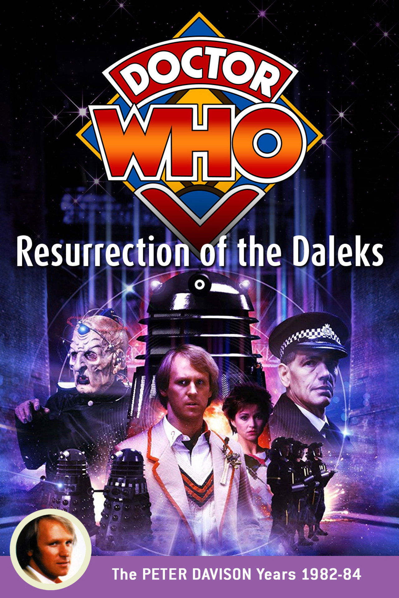Pôster de Doctor Who: Resurrection of the Daleks