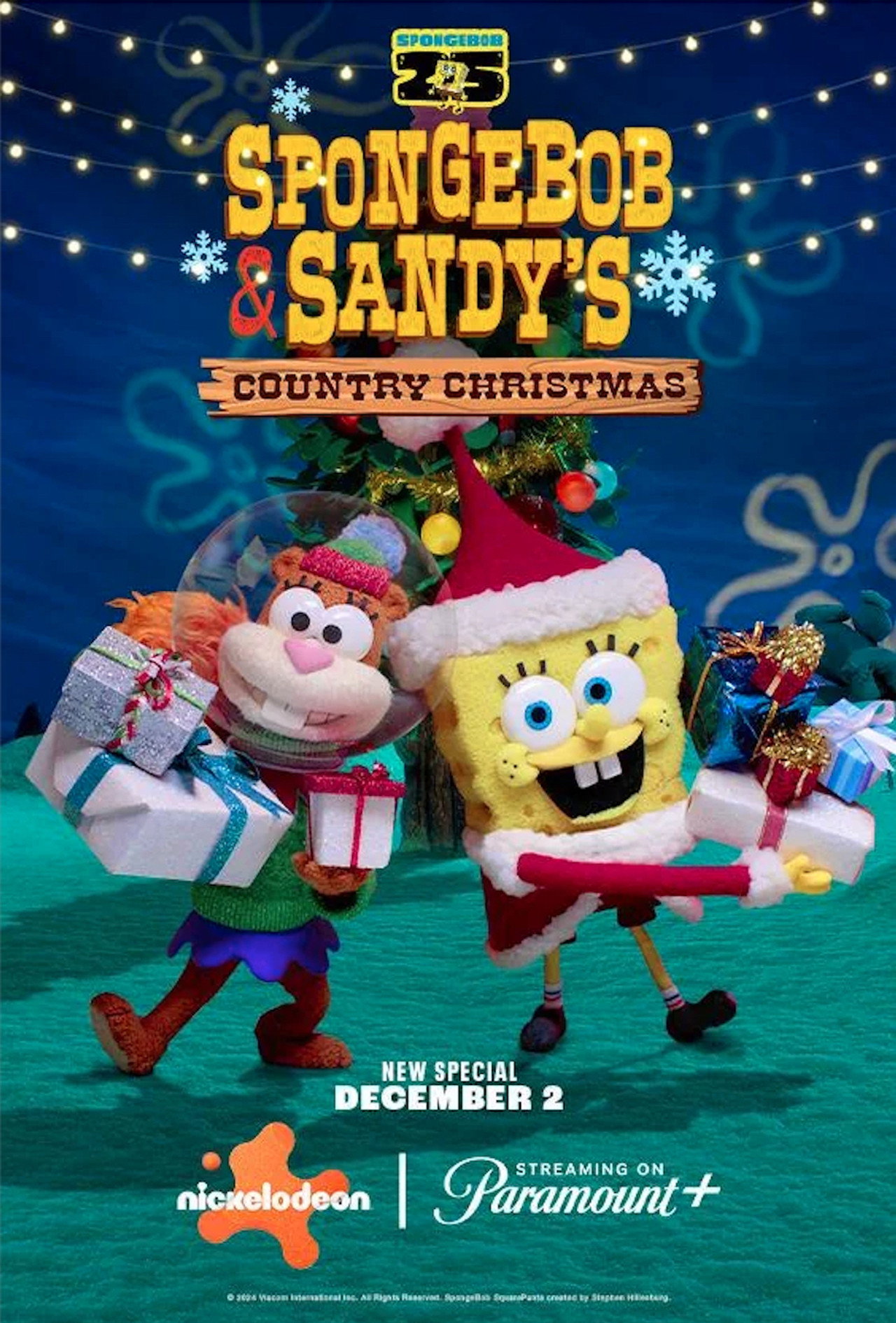 Pôster de SpongeBob and Sandy’s Country Christmas