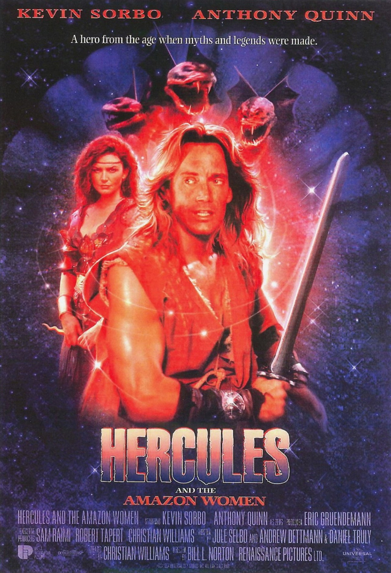 Pôster de Hércules e as Amazonas