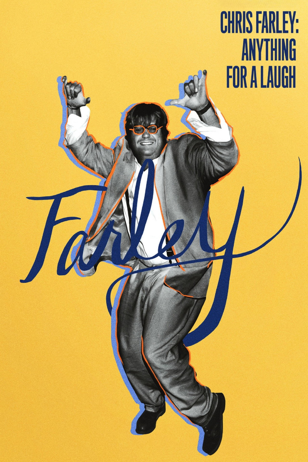 Pôster de Chris Farley: Anything for a Laugh