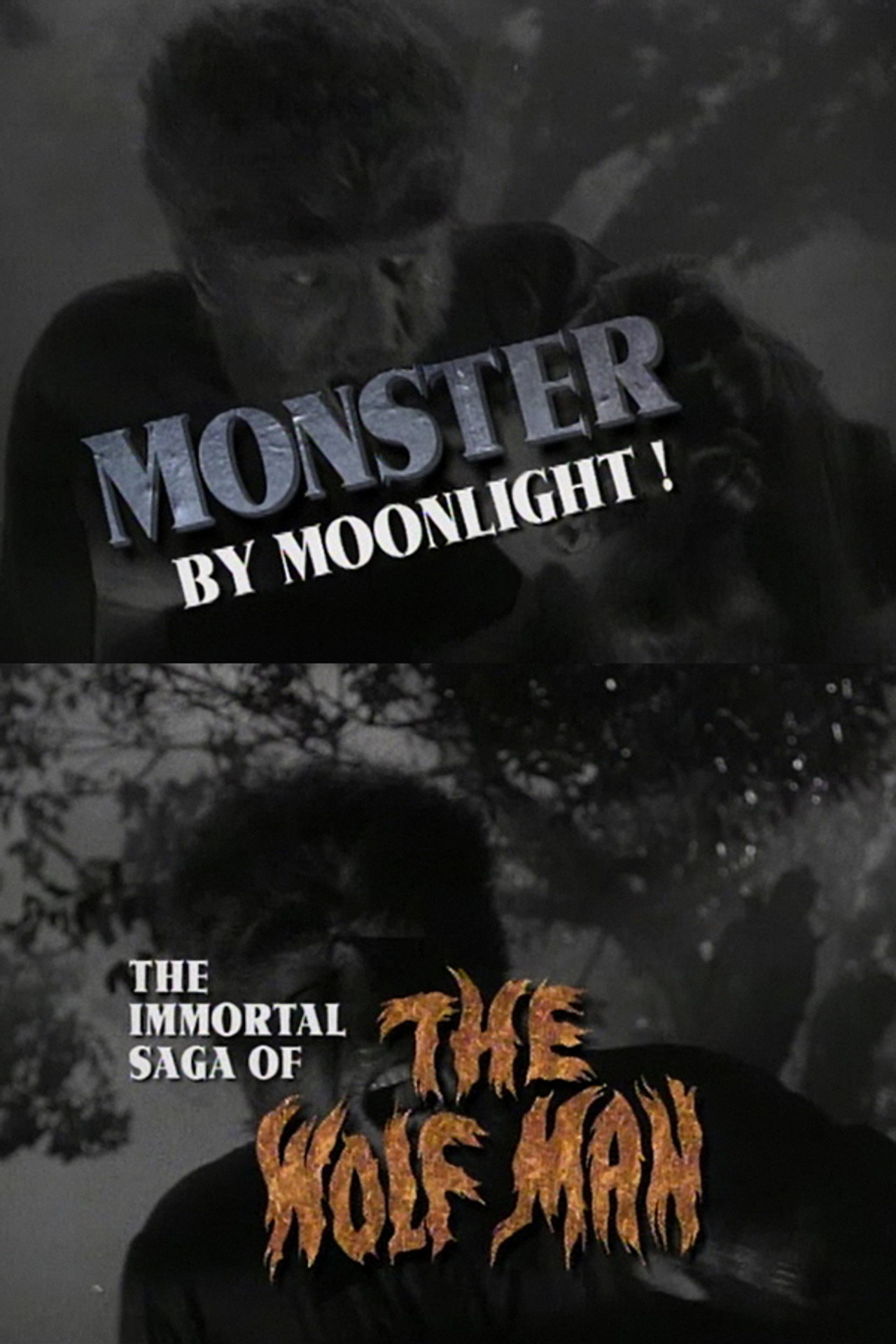 Pôster de Monster by Moonlight! The Immortal Saga of 'The Wolf Man'