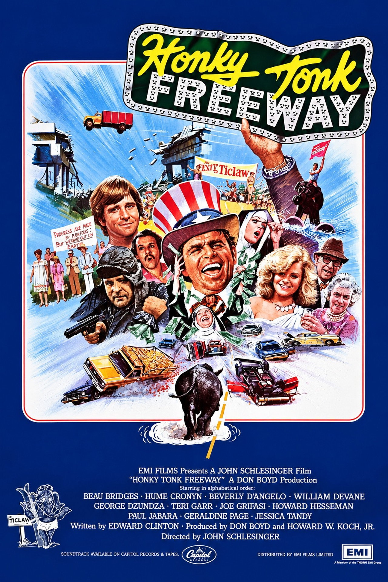 Pôster de Honky Tonk Freeway