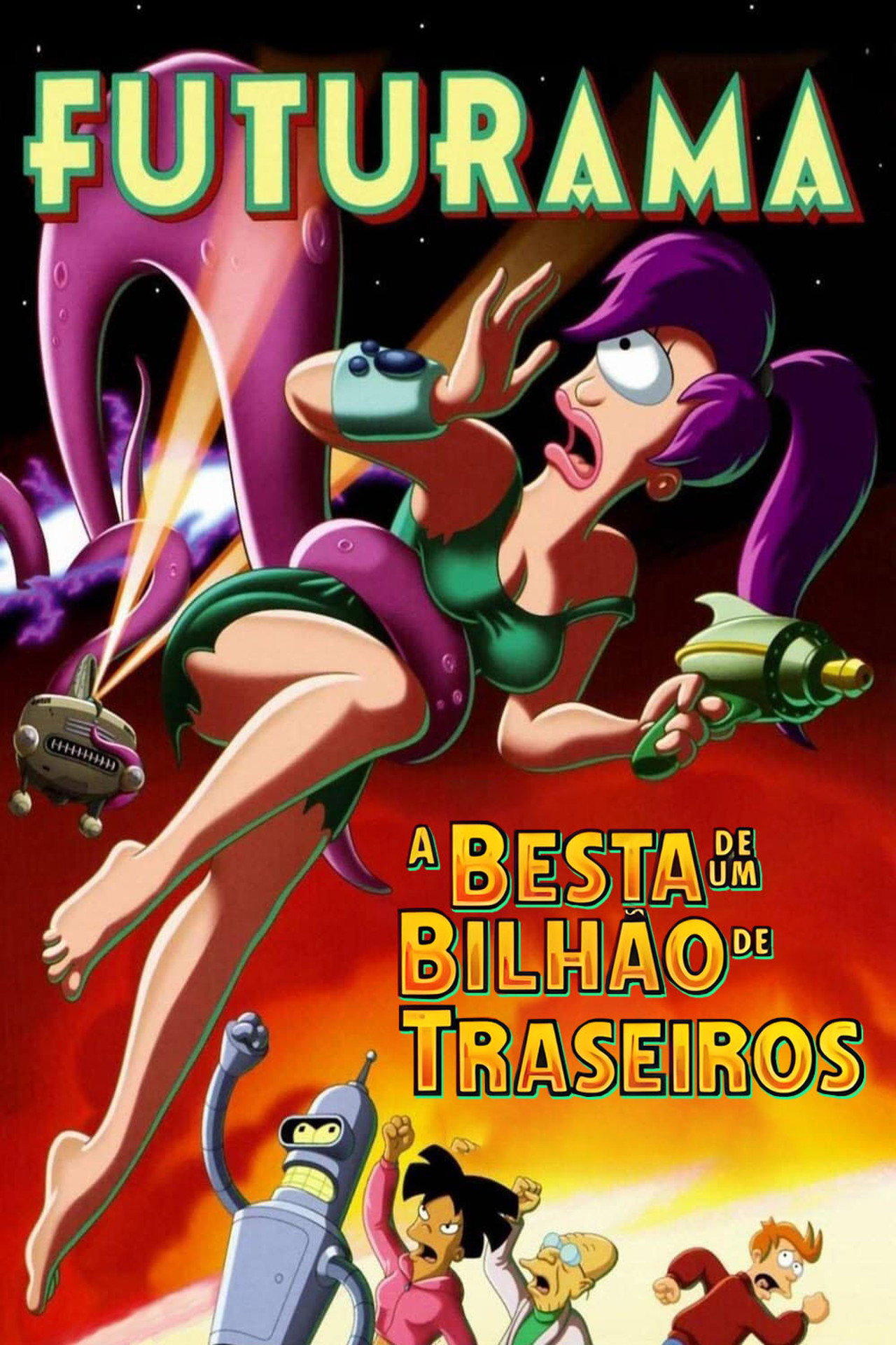 Pôster de Futurama - A Besta de Um Bilhão de Traseiros