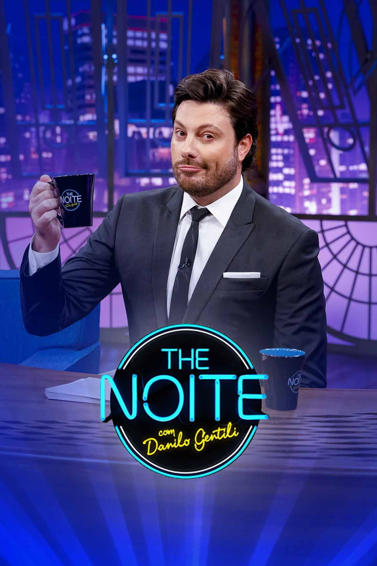 Pôster de The Noite com Danilo Gentili
