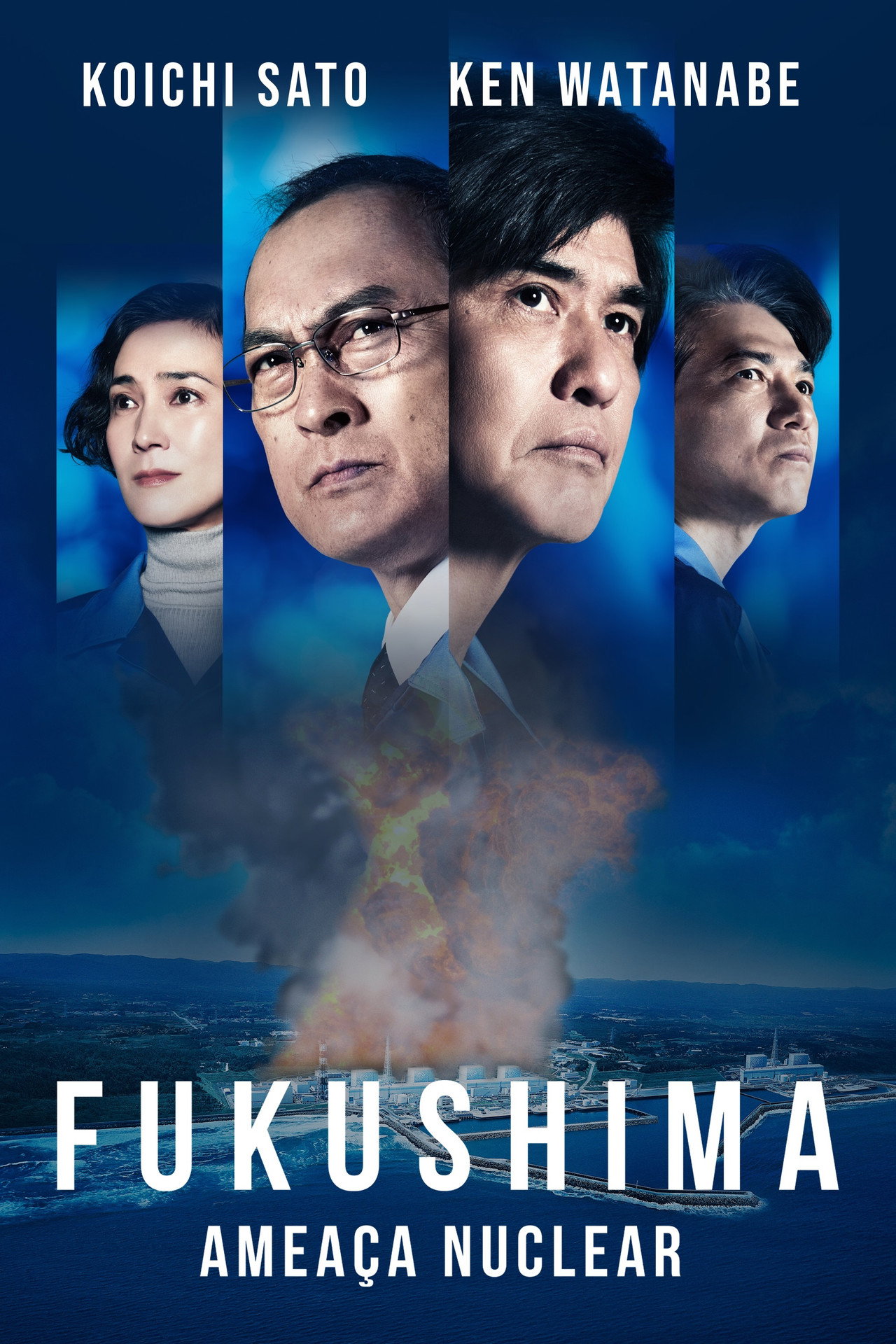 Pôster de Fukushima: Ameaça Nuclear