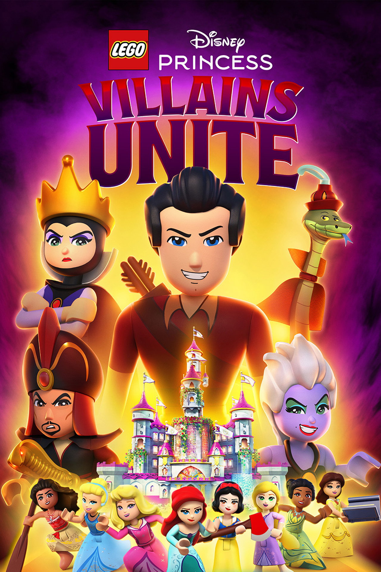 Pôster de LEGO Disney Princess: Villains Unite