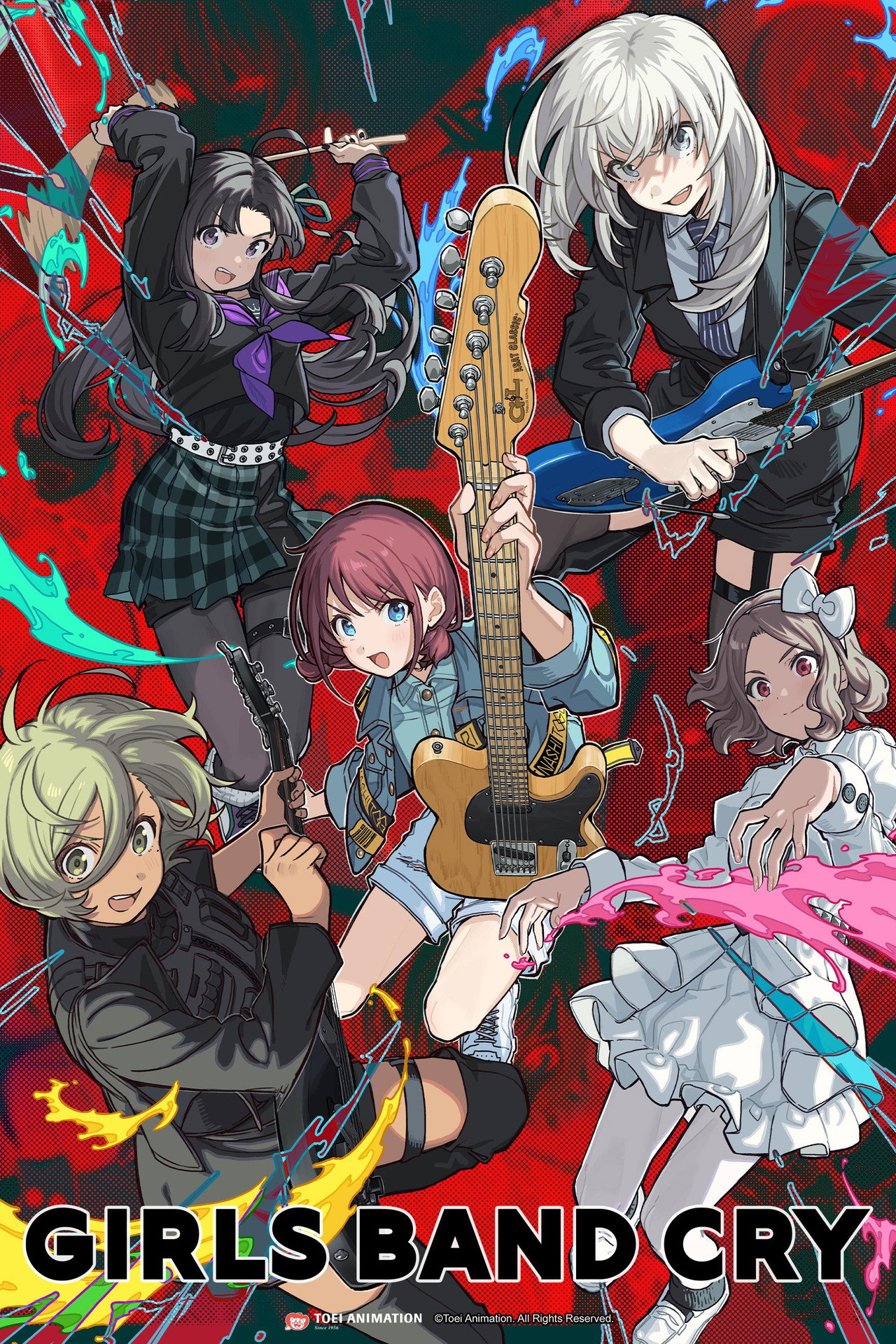 Pôster de GIRLS BAND CRY