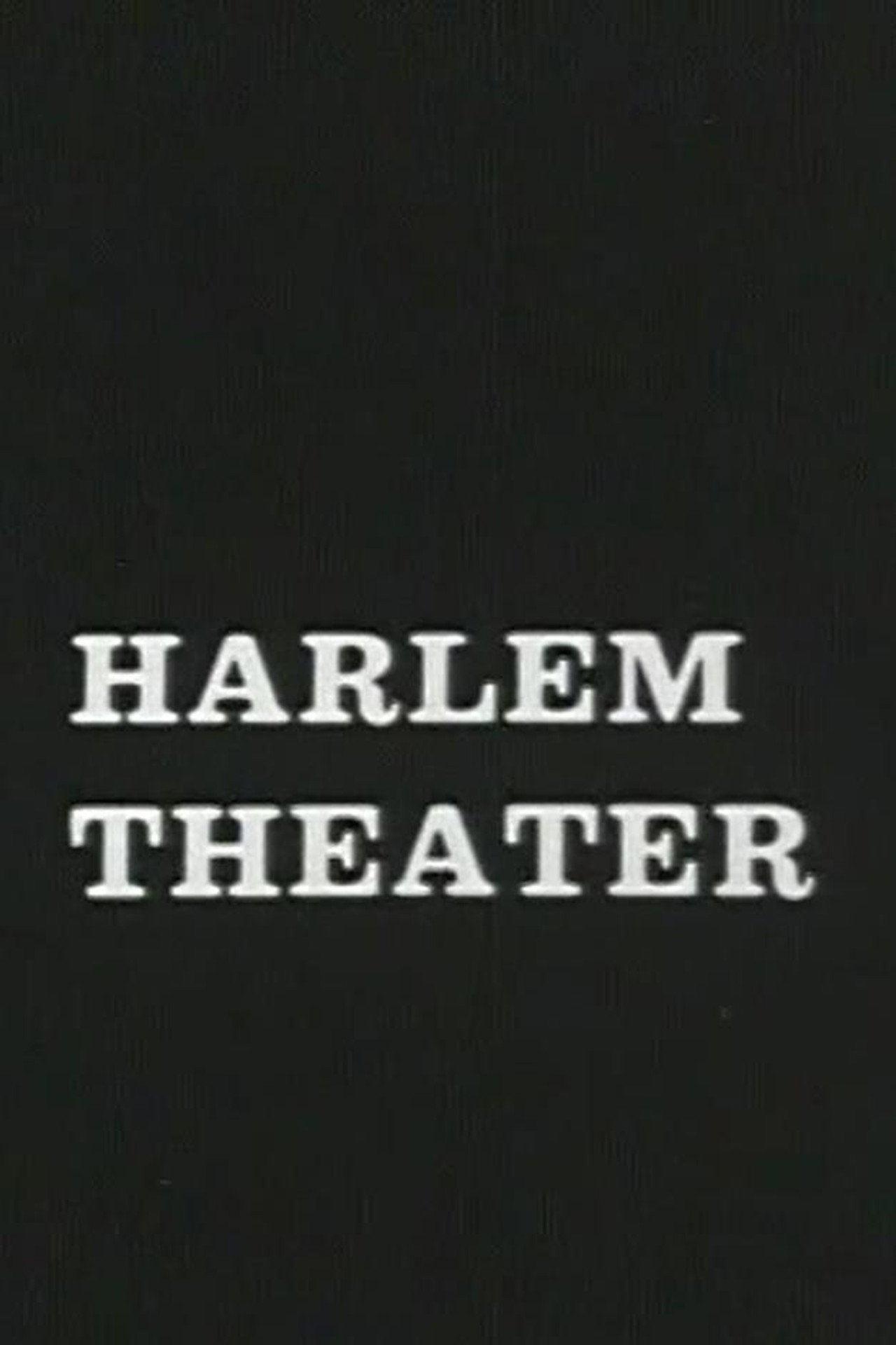 Pôster de Harlem Theater