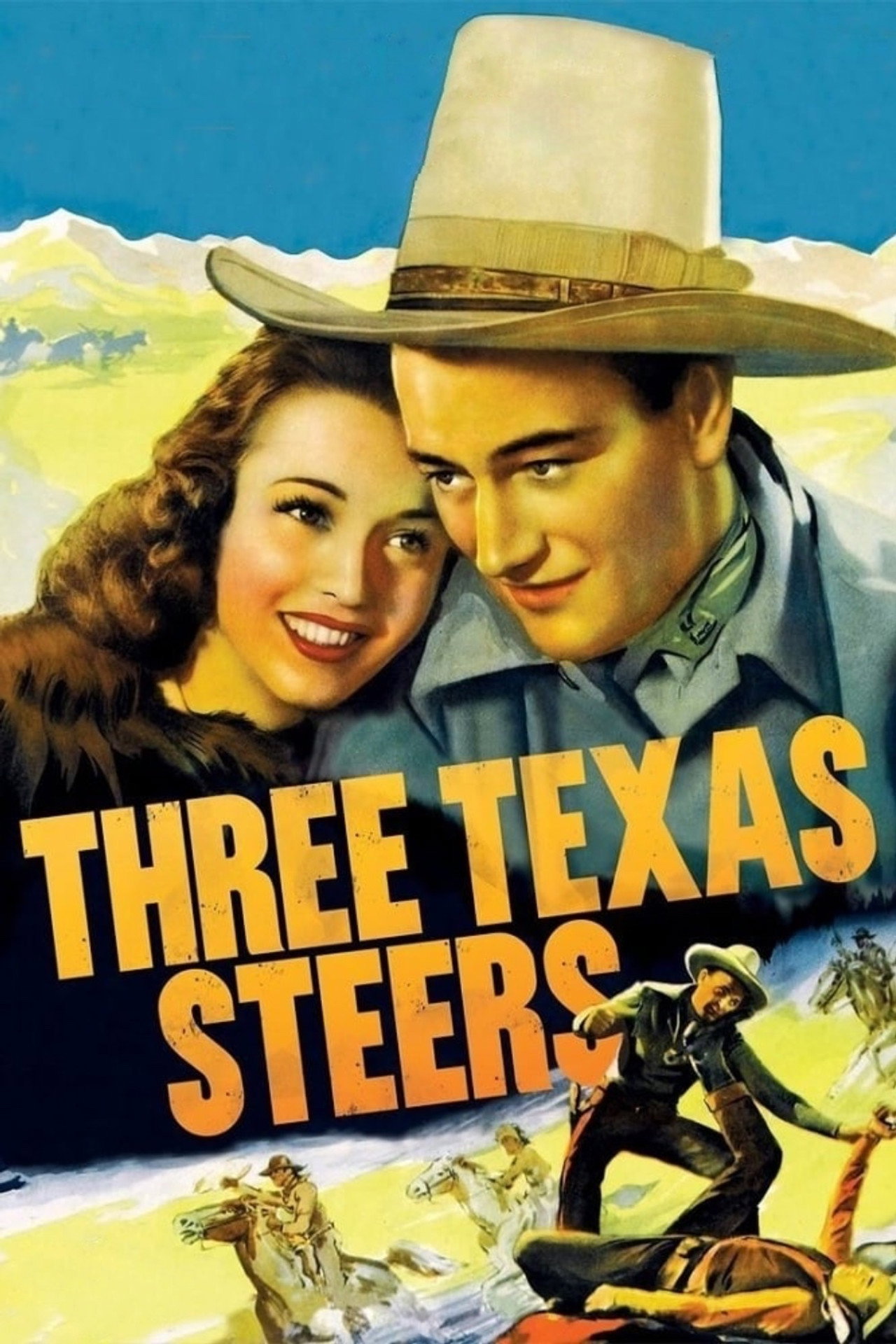 Pôster de Three Texas Steers
